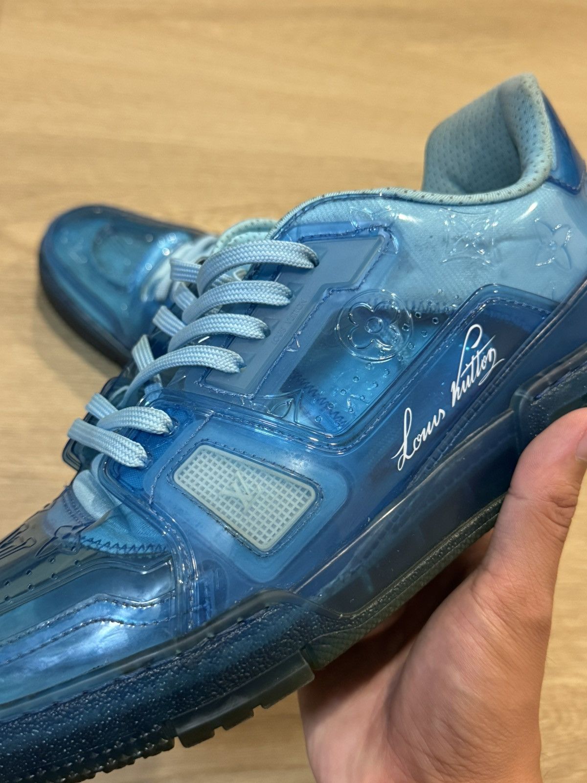 Louis Vuitton Louis Vuitton Transparent Trainers Size US 7.5 / EU 40-41 - 7 Thumbnail