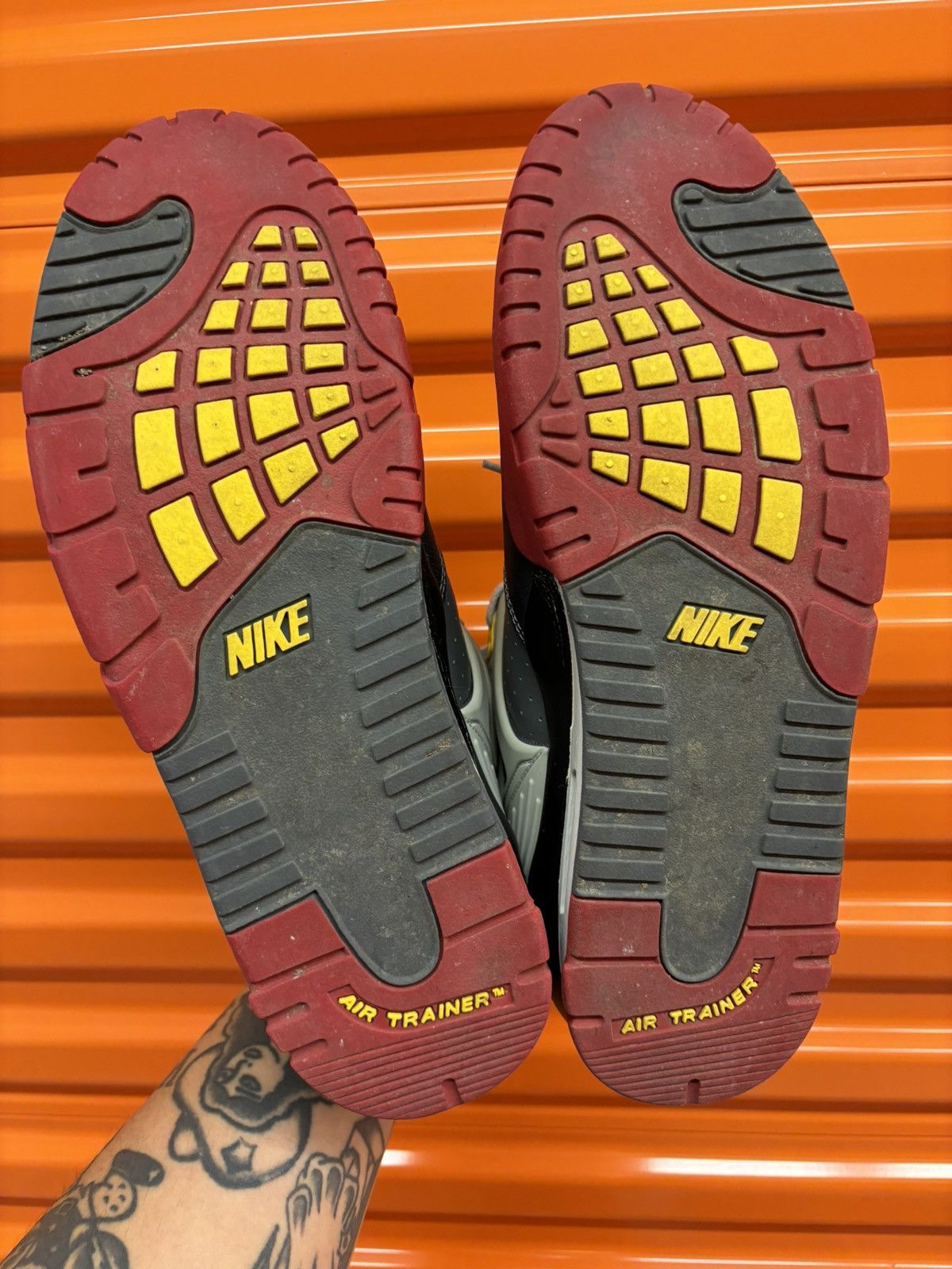 Nike × Vintage ***FINAL DROP***RARE 2008 NIKE AIR TRAINER 3 HIGH 13 Size US 13 / EU 46 - 18 Thumbnail