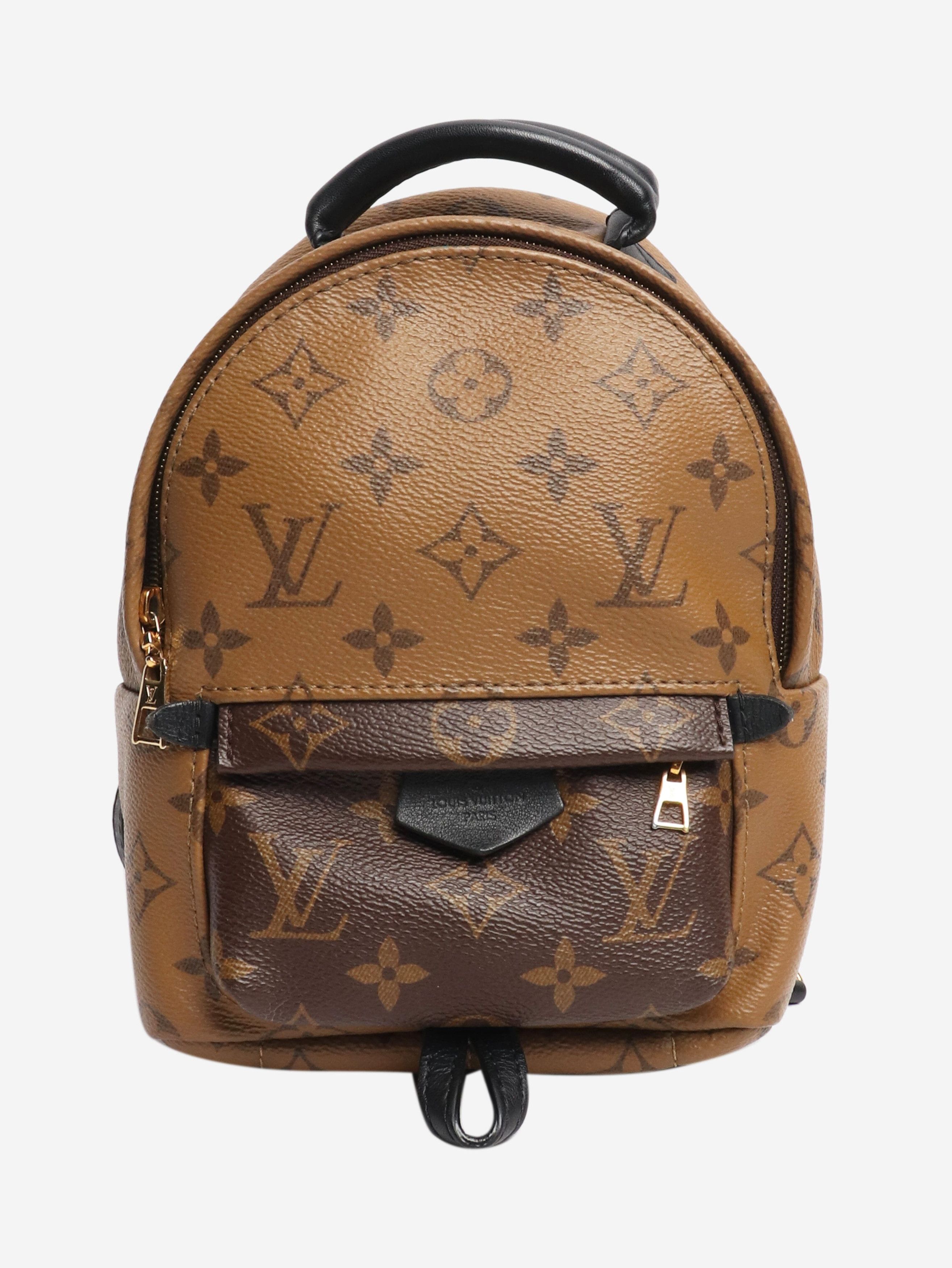 Louis Vuitton Brown Palm Springs Monogram mini backpack Size ONE SIZE - 1 Thumbnail