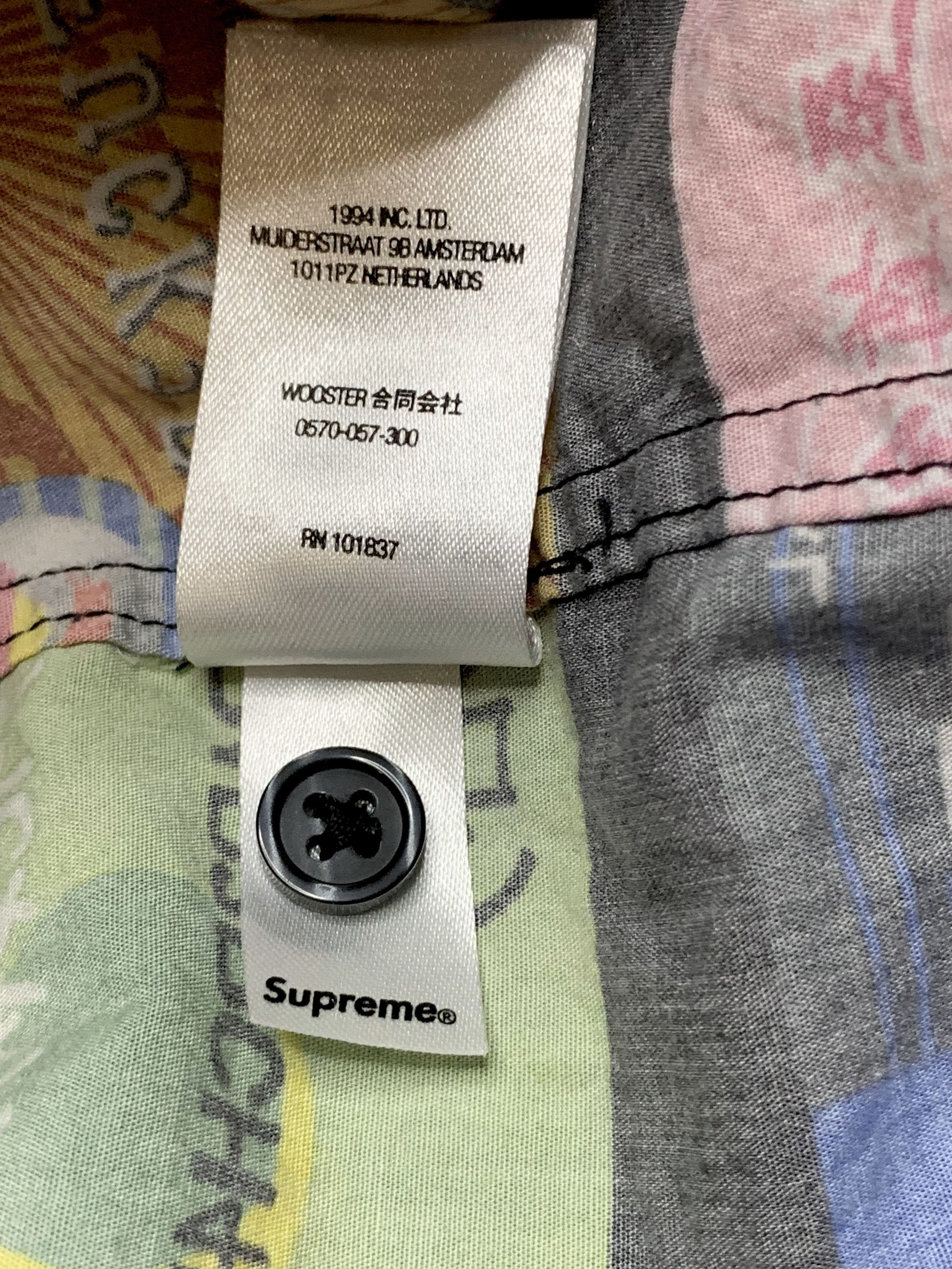 Supreme Supreme SS22 Credit Cards Shirt (M) Size US M / EU 48-50 / 2 - 5 Thumbnail