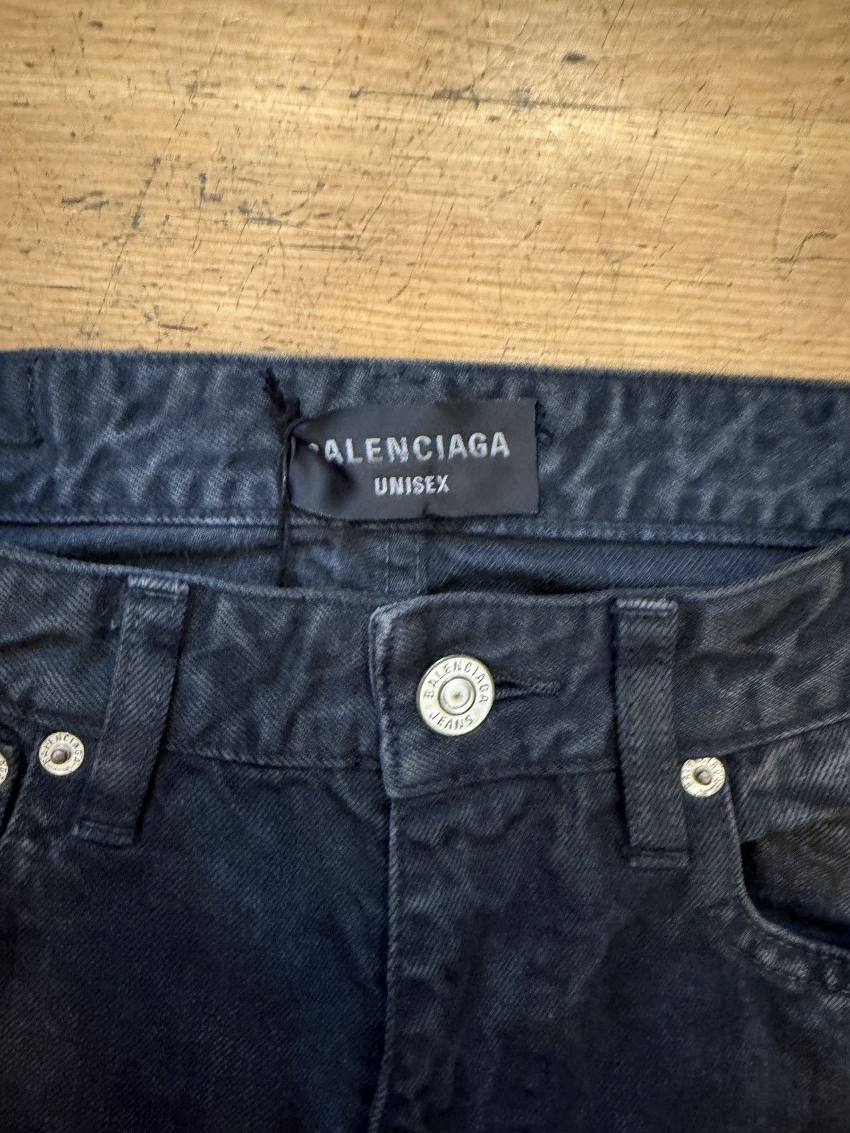 Balenciaga F23 Muddy Bootcut Flared Denim Size US 30 / EU 46 - 3 Thumbnail