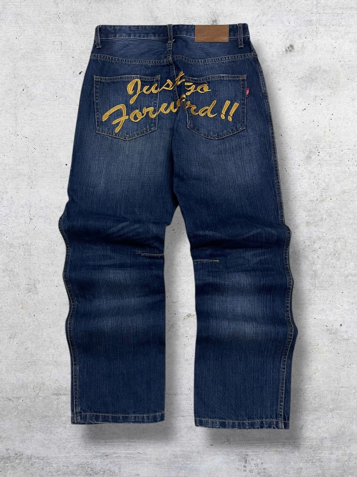 semanticdesign VINTAGE IIGARMENTS JAPAN DESIGNER ‘JUST GO FORWARD’ DAICOCK Size US 31 - 1 Thumbnail