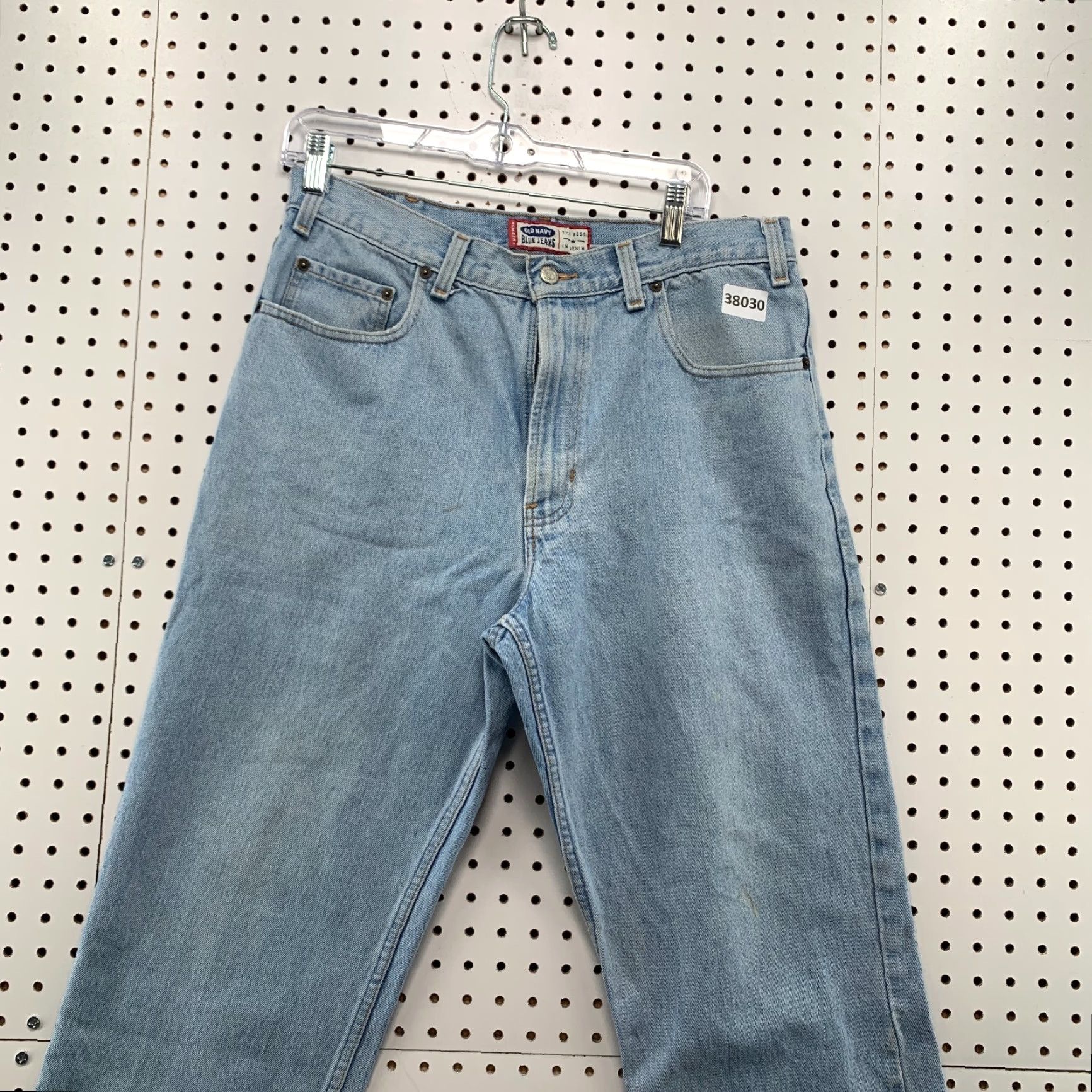 Gap VINTAGE Gap Jeans Mens 33x30 Blue Denim Straight Light Wash 90s 2000s Mens Jeans Size US 33 - 2 Thumbnail