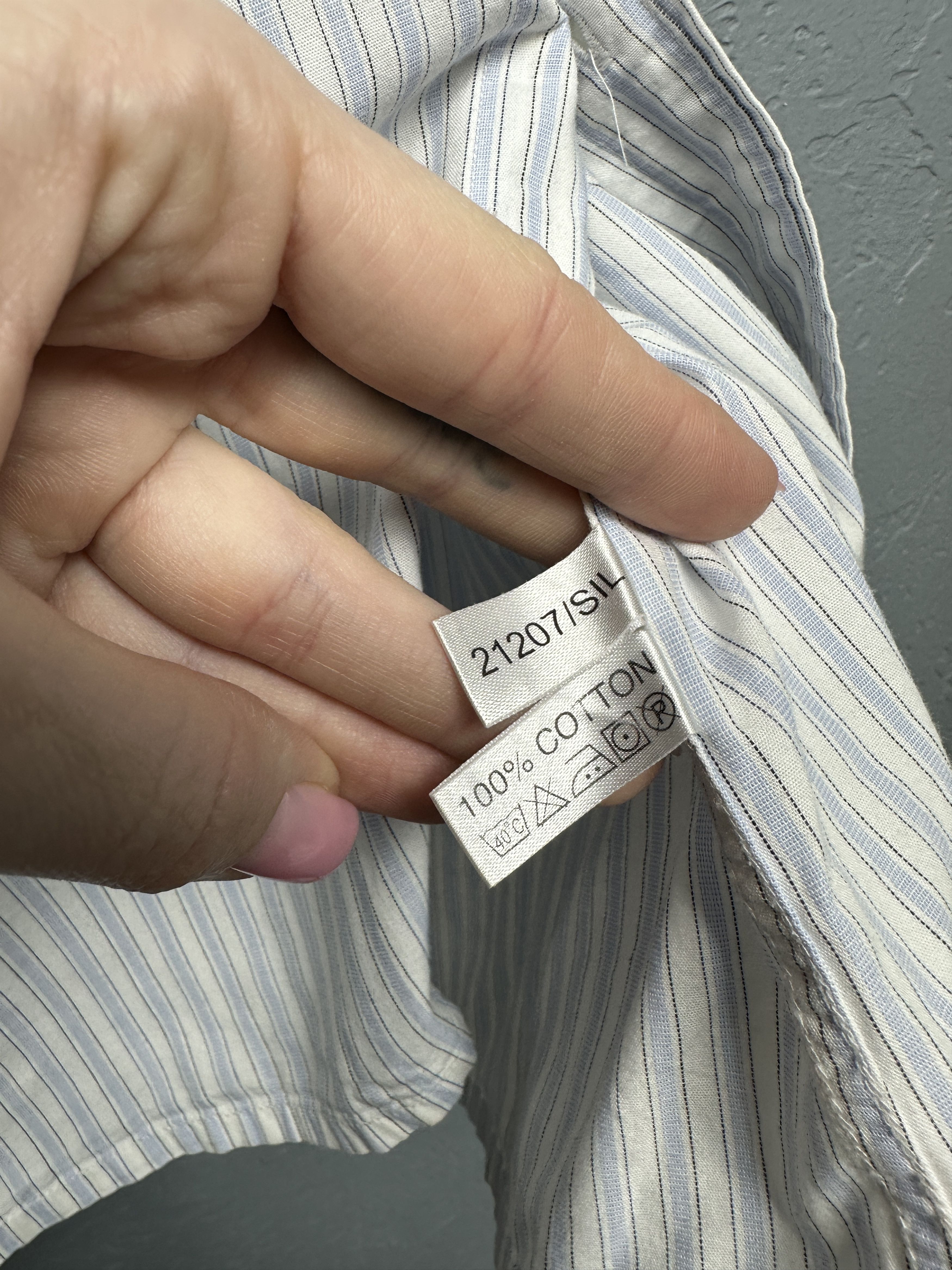 Yves Saint Laurent Yves Saint Laurent YSL Mens Short Sleeve Shirt Size US XL / EU 56 / 4 - 5 Thumbnail