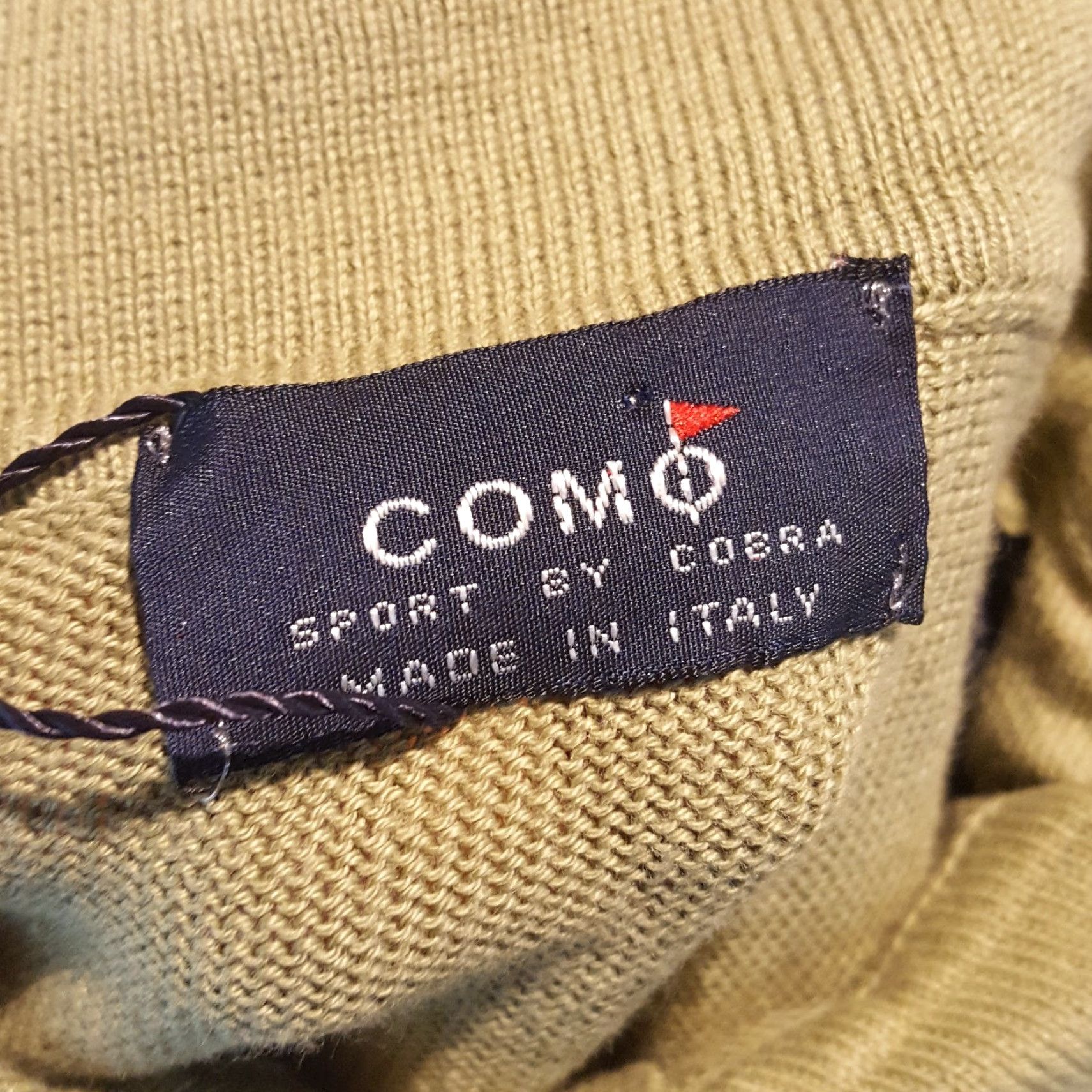 Vintage VINTAGE Como Polo Shirt Men XL Preppy Button Collar Polo Shirt Folded? Size US XL / EU 56 / 4 - 5 Thumbnail