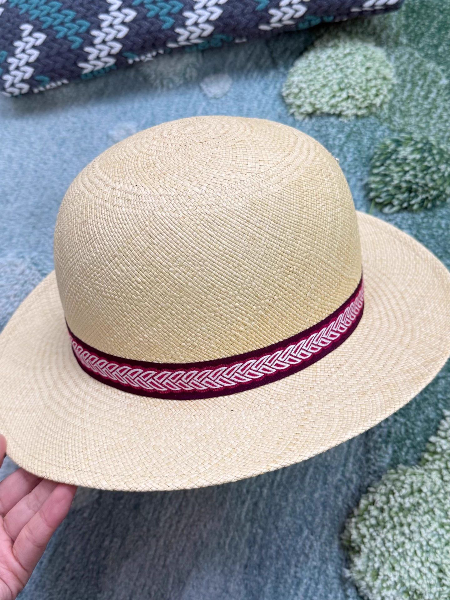 Hermes Hermes Straw Hat Size 58 New With Tags Size ONE SIZE - 3 Thumbnail