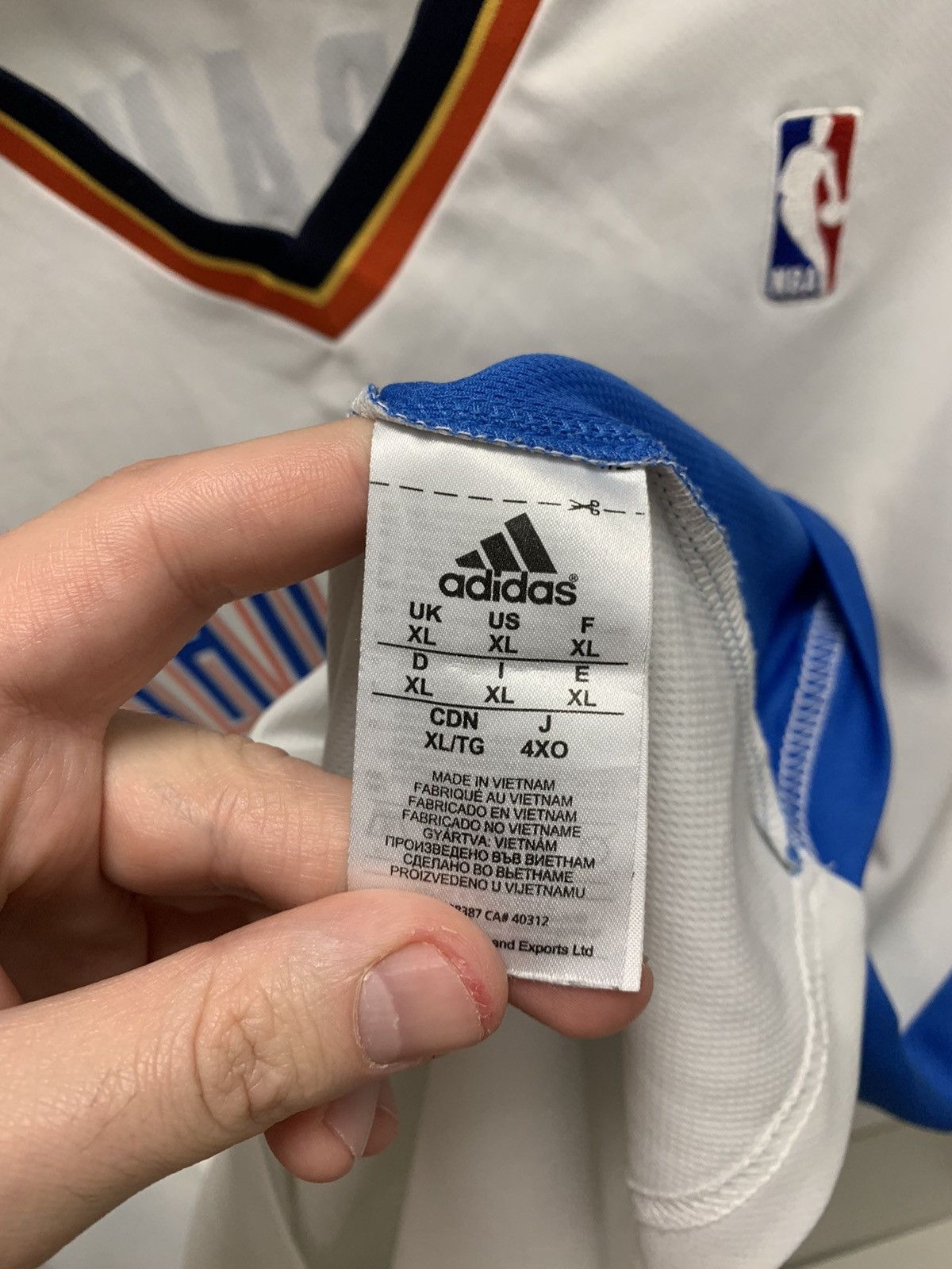Adidas Kevin Durant 35 adidas nba jersey Oklahoma City Xxl 2xl xl Size US XXL / EU 58 / 5 - 7 Thumbnail