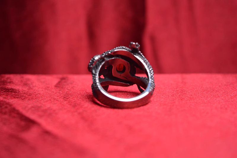 Jewelry Snake Rare Jewelry Rings Open Size Chrome Ring (Size 7-13) Size ONE SIZE - 4 Thumbnail
