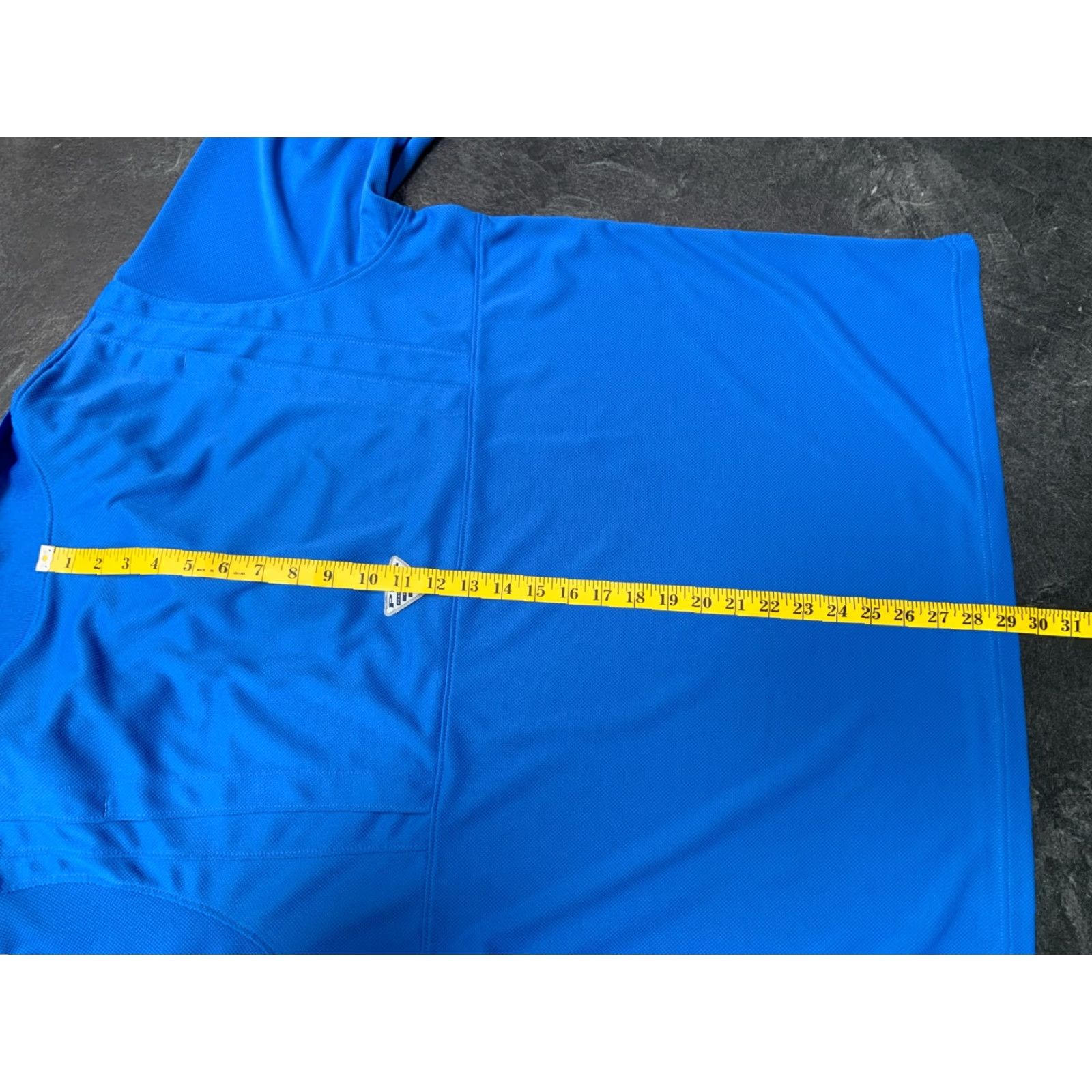 Vintage VINTAGE Columbia PFG Men’s Short Sleeve Polo Shirt 2XL Blue Fishing Sweat Activated Cooling Men Size US XXL / EU 58 / 5 - 7 Thumbnail