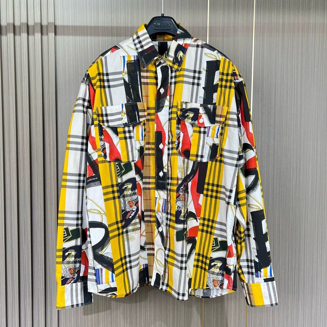 Burberry burberry check pattern button-up shirt Size US S / EU 44-46 / 1 - 1 Thumbnail