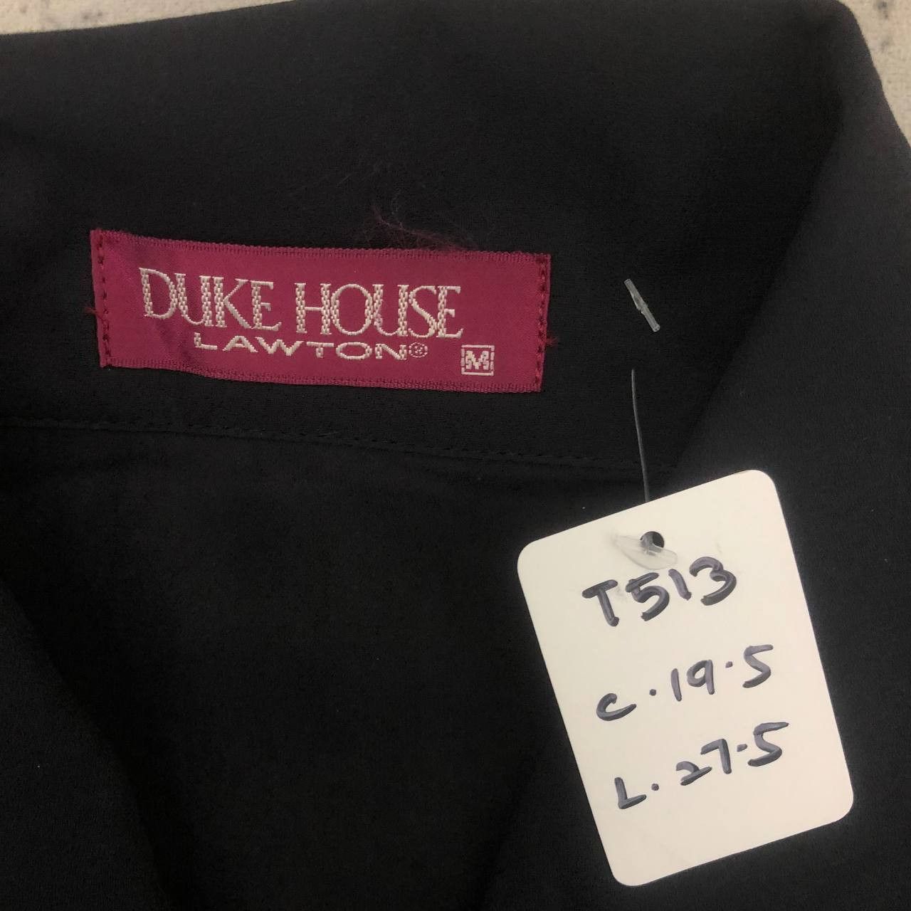 Vintage T513 VTG DUKE HOUSE LAWTON BOWLING SHIRTS Size US M / EU 48-50 / 2 - 5 Thumbnail