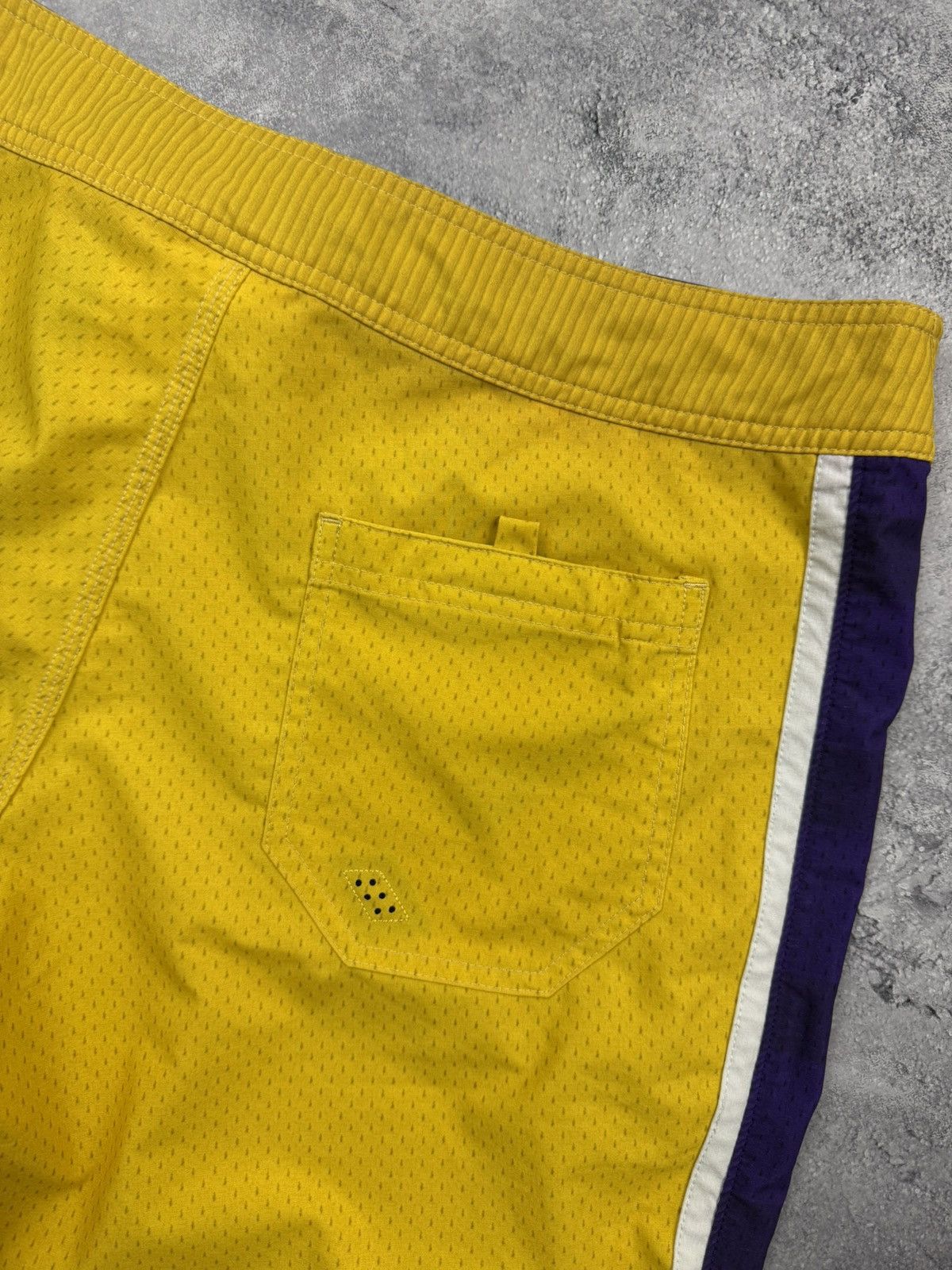 Nike Vintage Y2K Nike 6.0 Swoosh Shorts Yellow Drill Streetwear Size US 34 / EU 50 - 16 Thumbnail