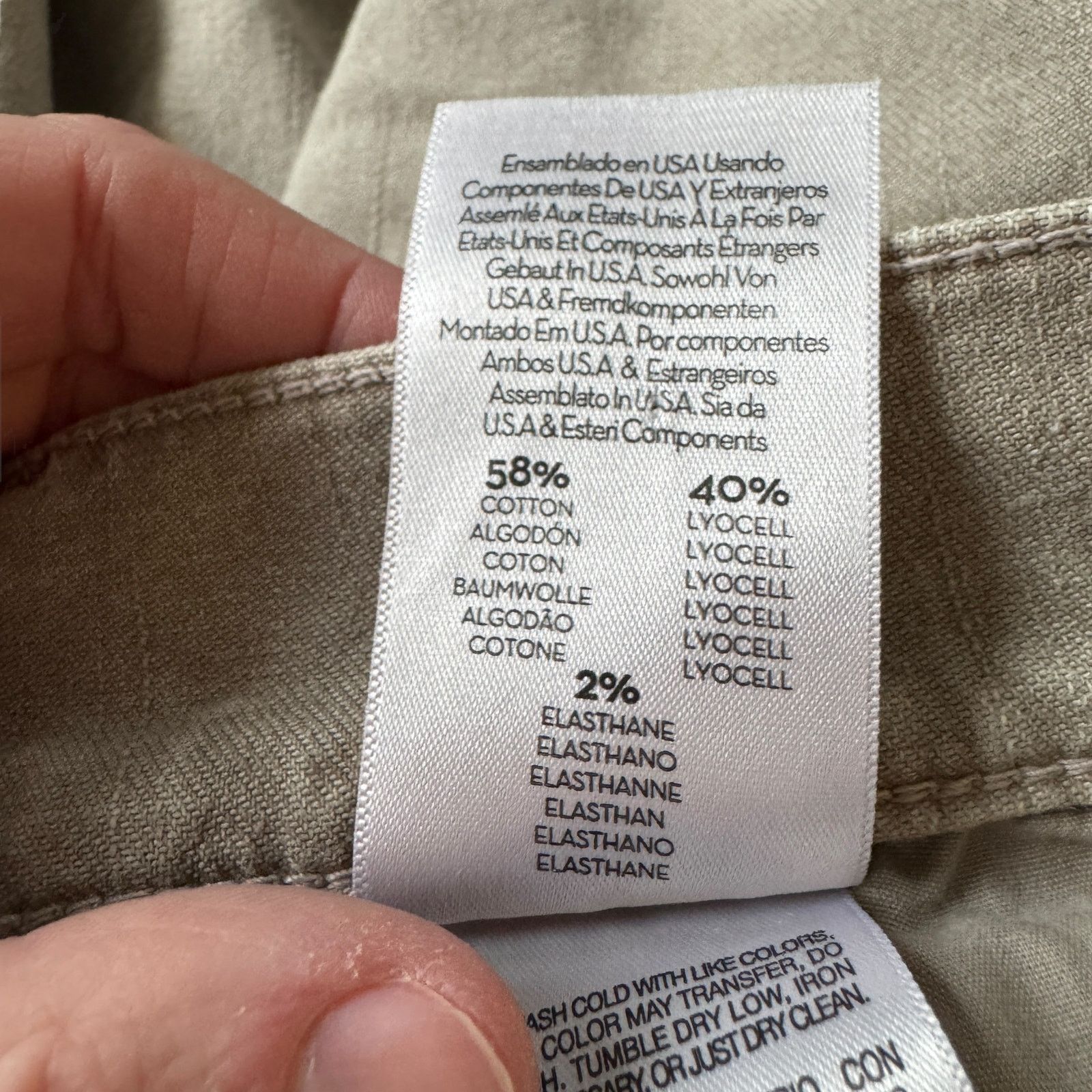 MOTHER Mother The Insider Ankle Fray Chalk It Up Size 28" / US 6 / IT 42 - 8 Thumbnail