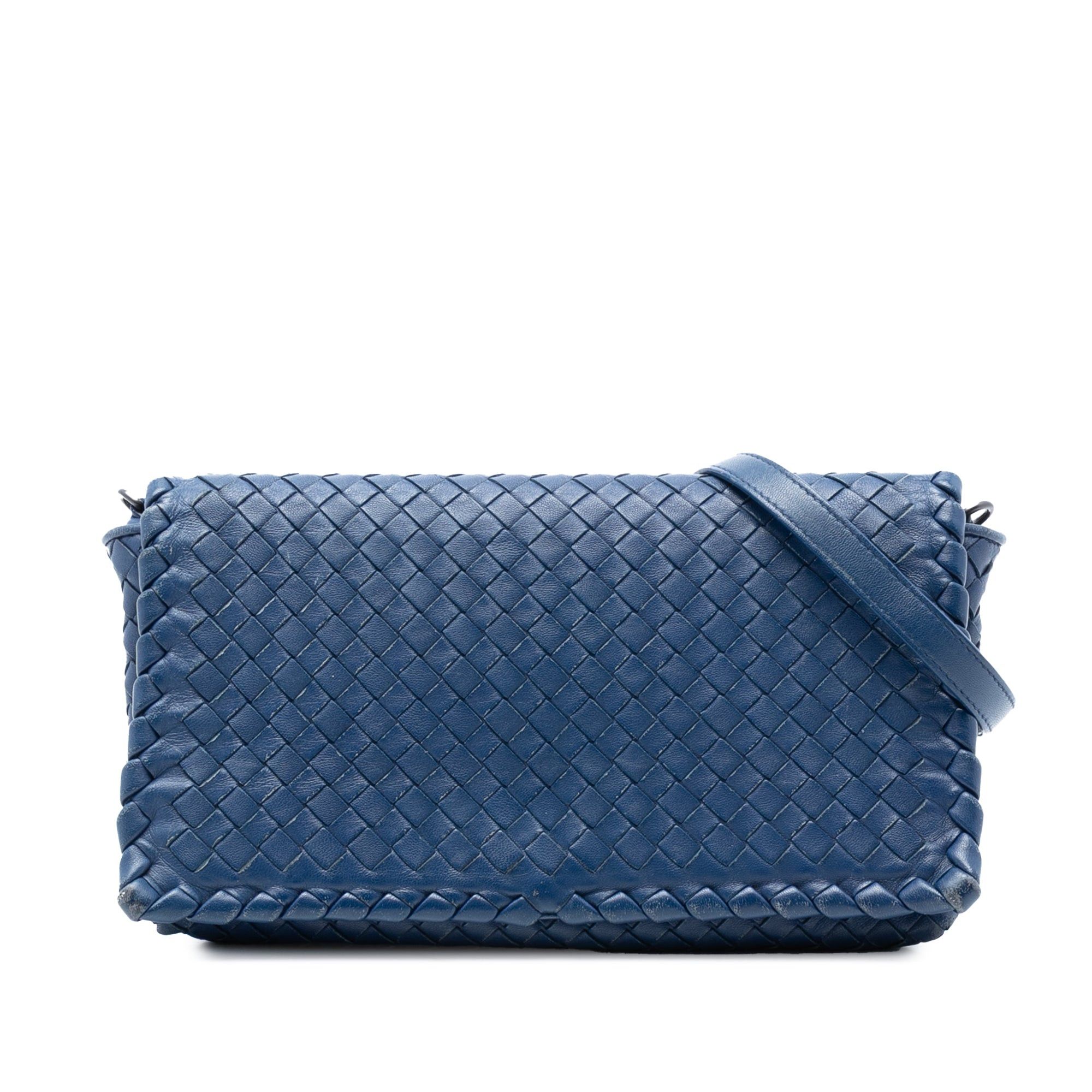 Bottega Veneta Nappa Intrecciato Flap Crossbody Size ONE SIZE - 1 Thumbnail