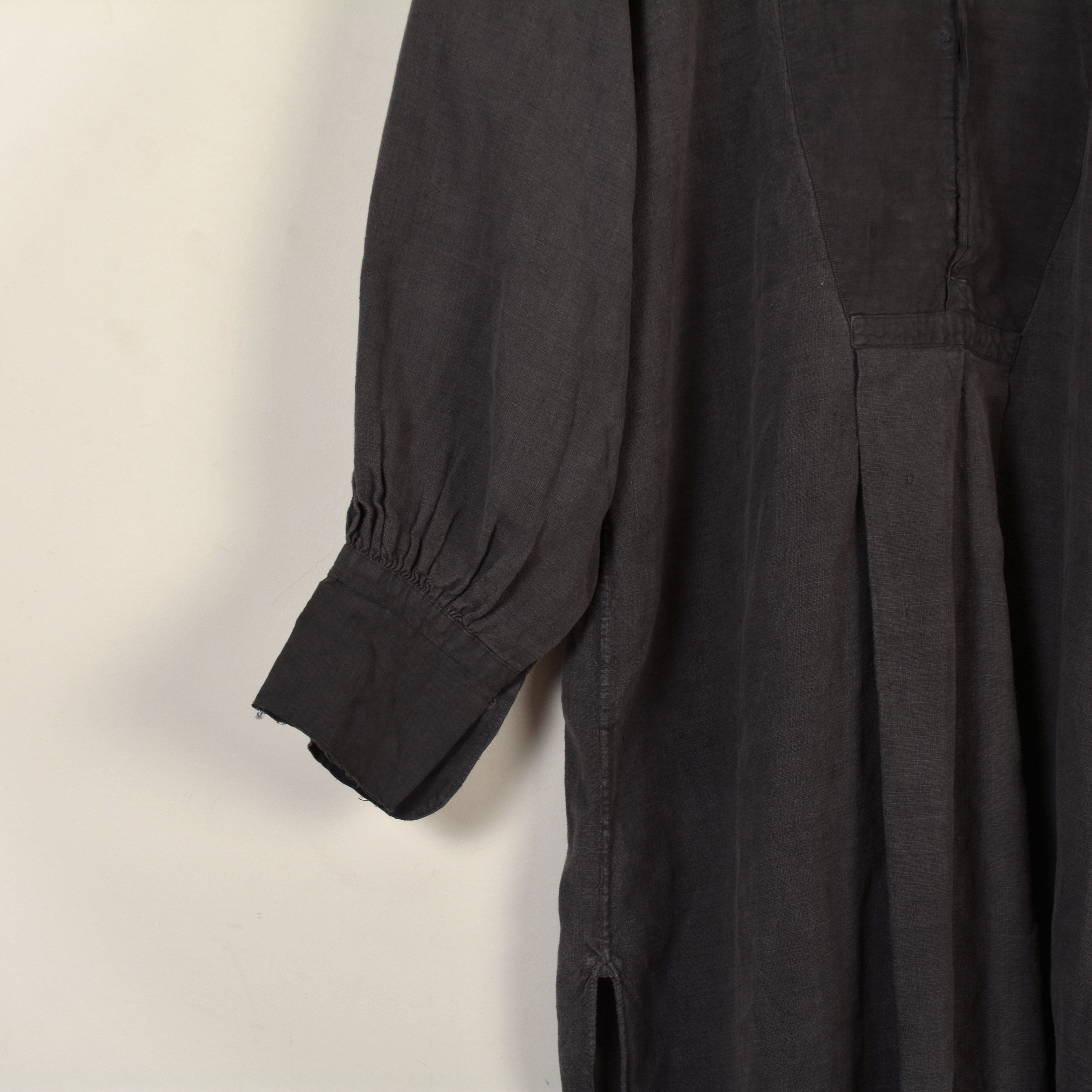 Vintage Vintage french linen biaude work jacket 1930-40 (2303) Size US S / EU 44-46 / 1 - 6 Thumbnail