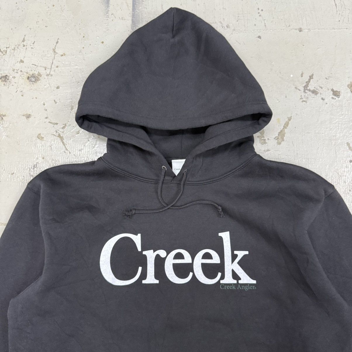 Blue In Green Creek Anglers Pullover Sweater Hoodie Size US XL / EU 56 / 4 - 2 Thumbnail