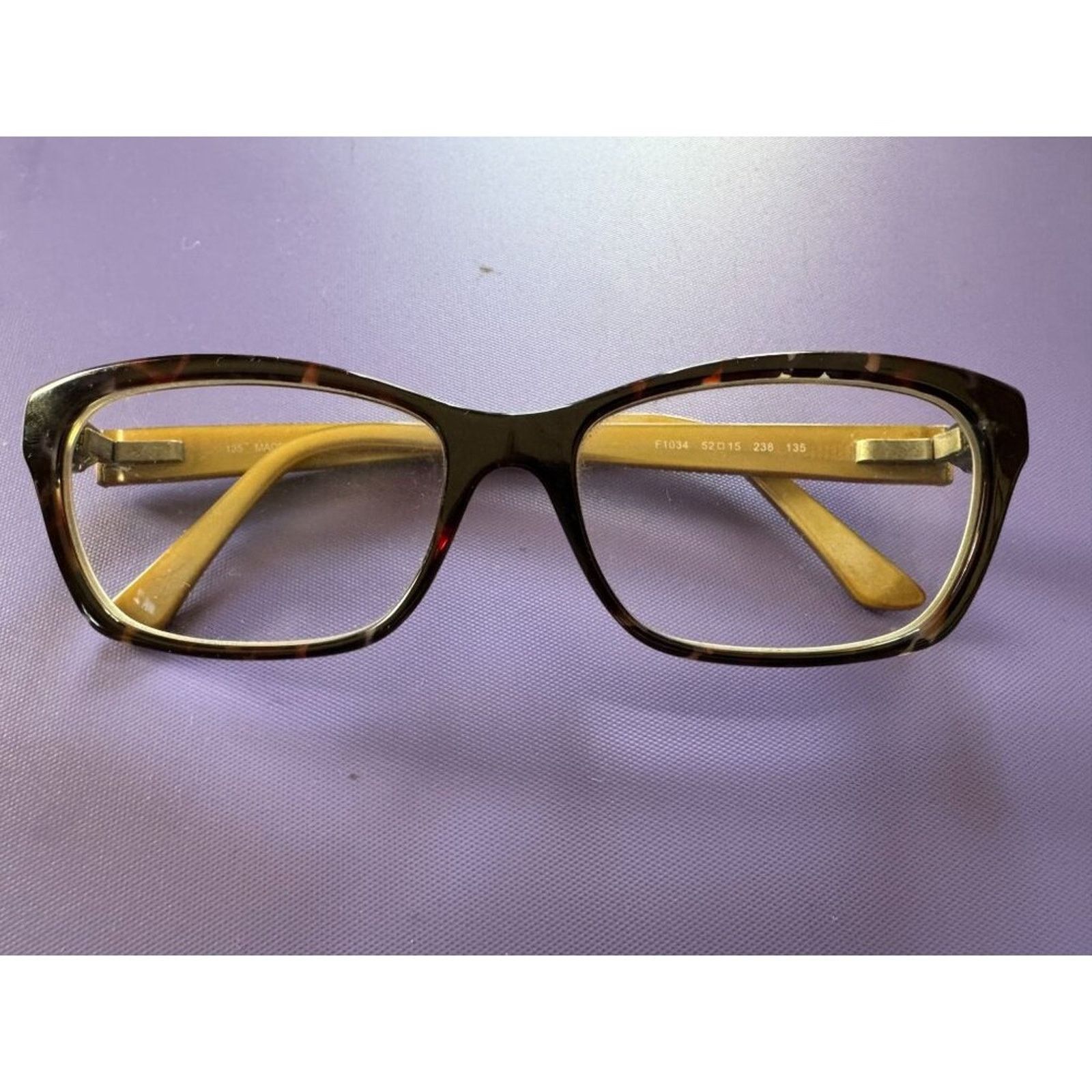 Fendi Fendi Brown Frames F1034 52 15 238 135 Frames Size ONE SIZE - 1 Thumbnail
