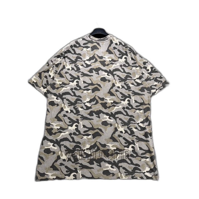 WE11DONE Camouflage Short Sleeve Tee with Studs Size US S / EU 44-46 / 1 - 1 Thumbnail