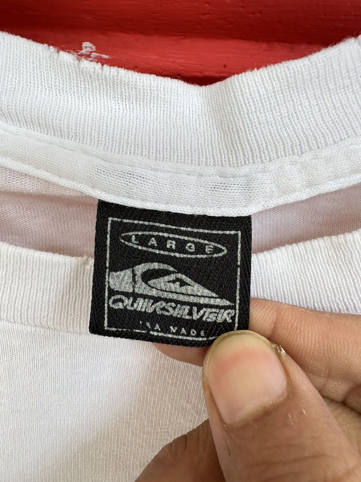 Quiksilver Vintage 90s Quiksilver U.S.A Ls Tee Size US L / EU 52-54 / 3 - 9 Thumbnail