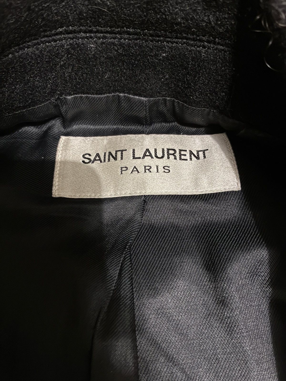 Saint Laurent Paris Saint laurent wool peacoat Size US S / EU 44-46 / 1 - 4 Thumbnail
