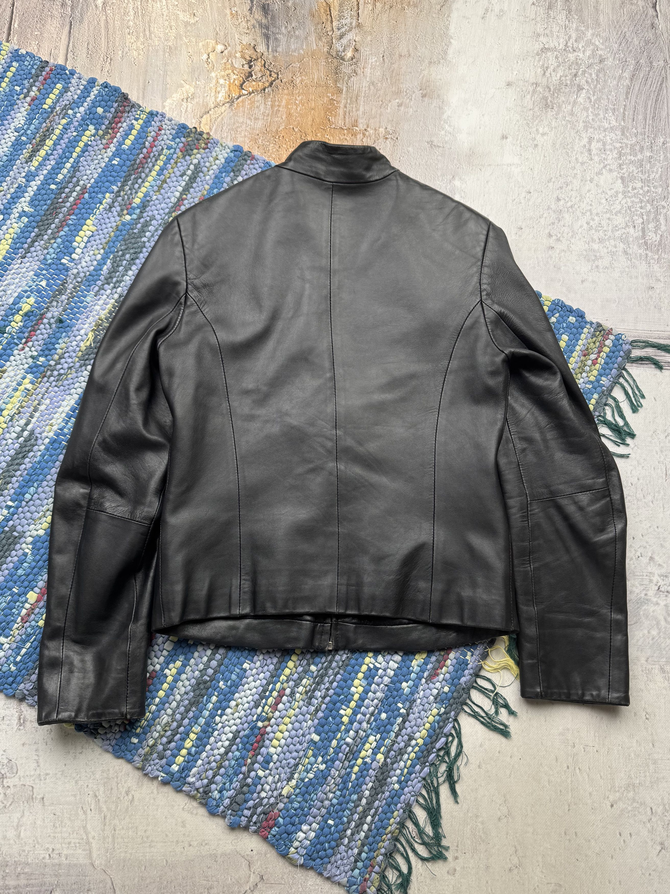 Vintage Vintage Cropped Leather Jacket A524D15(25) Size M / US 6-8 / IT 42-44 - 7 Thumbnail