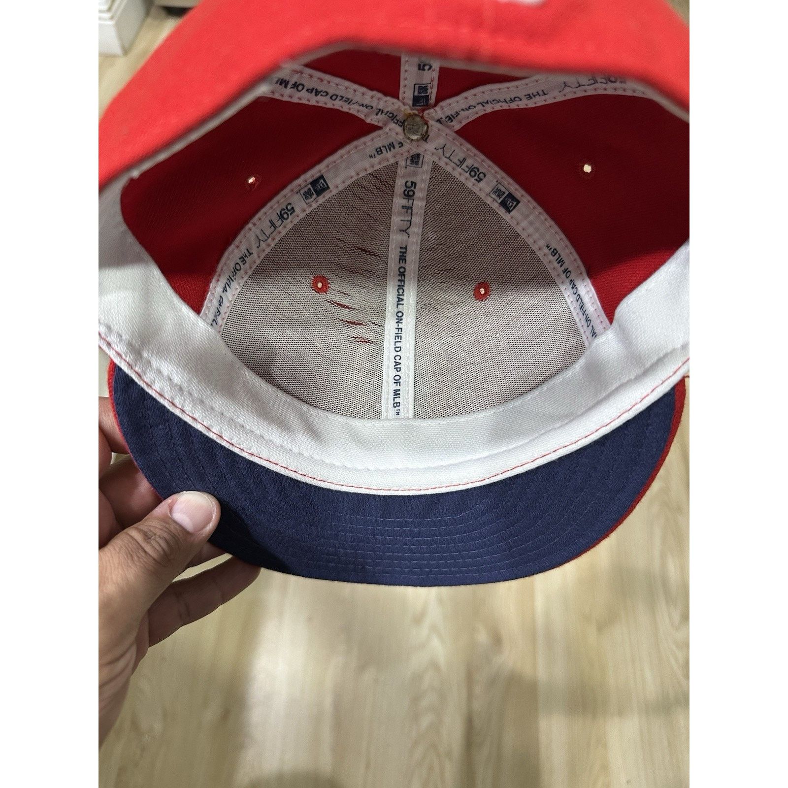 New Era Los Angeles Dodgers Cap - 2009 4th of July - Size 7 1/8 Size ONE SIZE - 7 Thumbnail