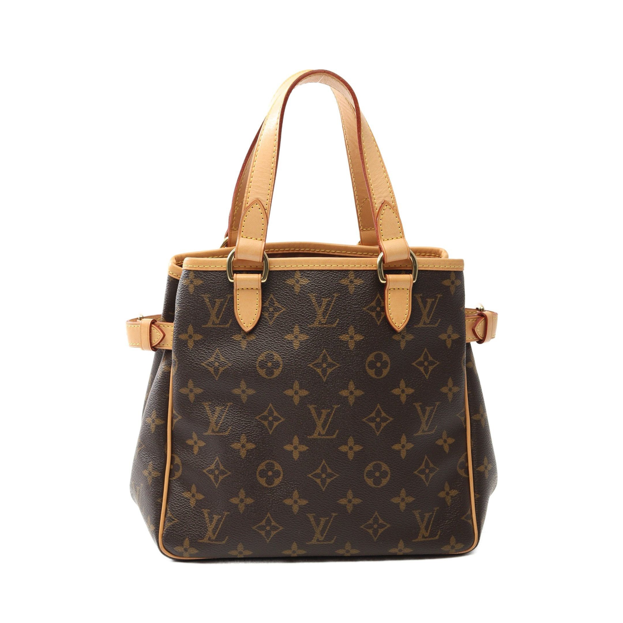 Louis Vuitton Louis Vuitton Batignolles Monogram Handbag Leather Brown Size ONE SIZE - 1 Thumbnail