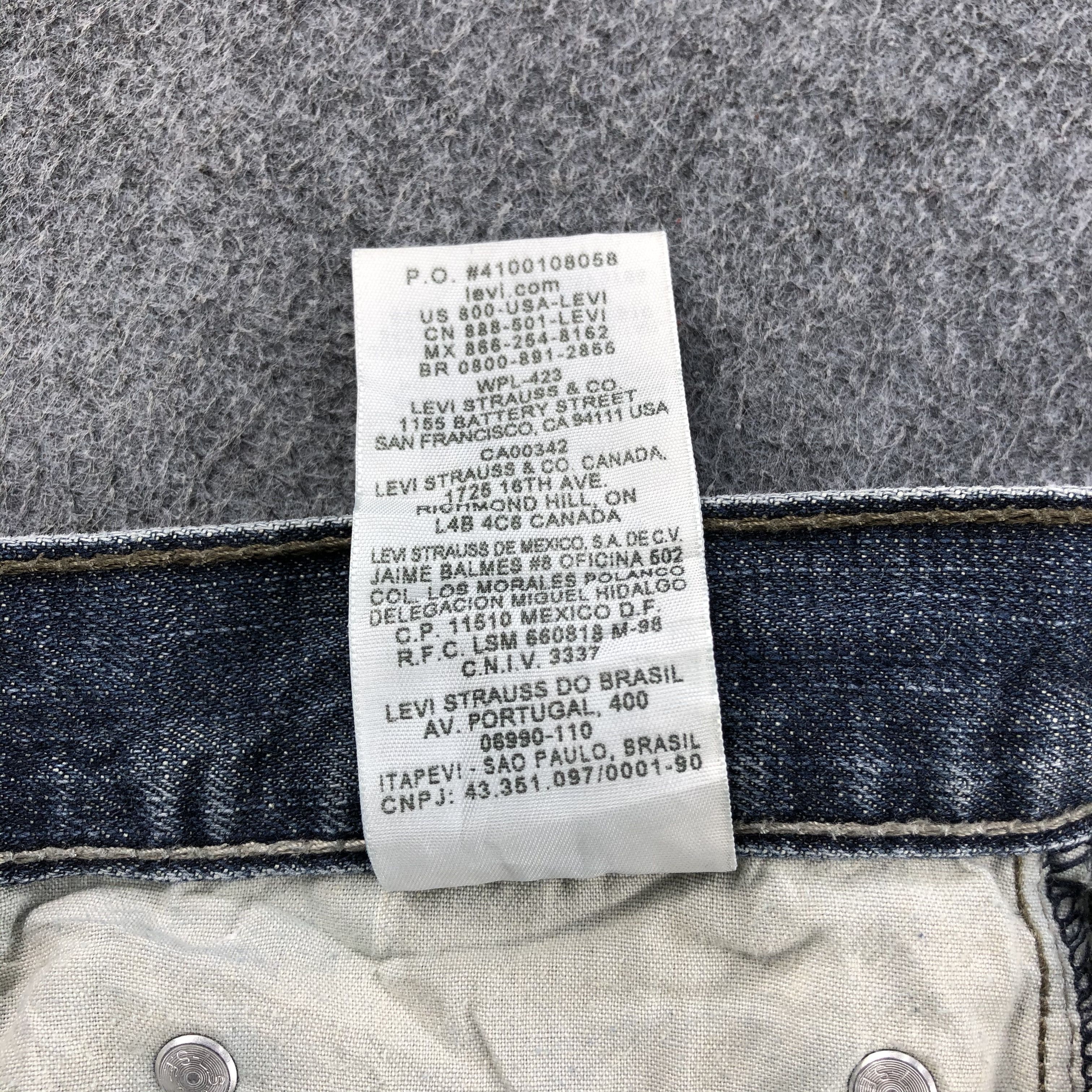 Levi's × Vintage Vintage Distress Levis 514 Jeans-JM1044 Size US 34 / EU 50 - 12 Thumbnail