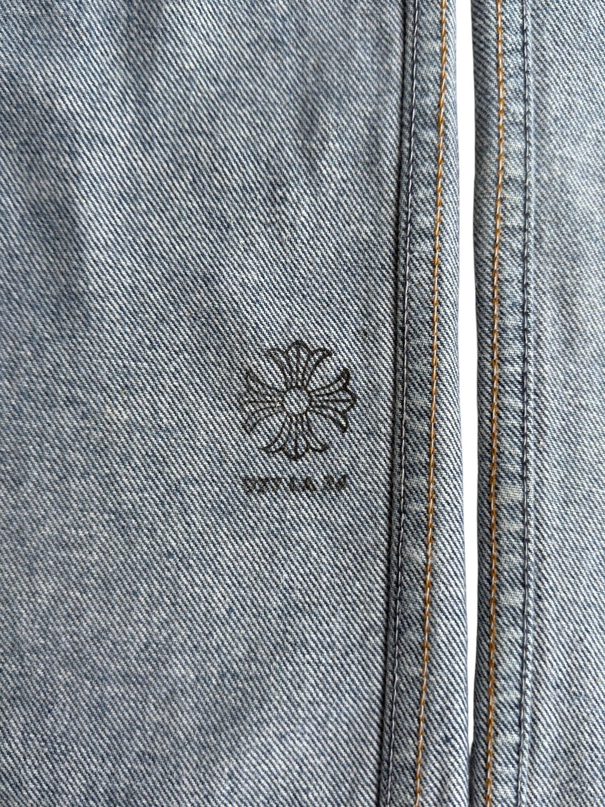 Chrome Hearts Chrome Hearts Flooded Patched 517 Levi’s Denim Jeans Size US 36 / EU 52 - 21 Thumbnail