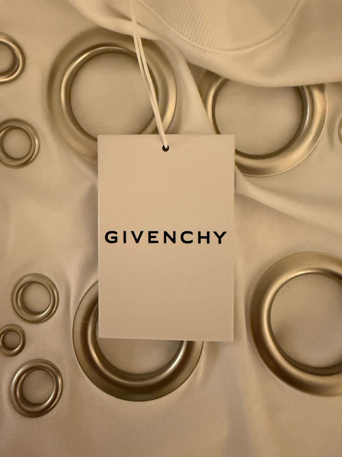 Givenchy Givenchy Eyelet T-Shirt Size US M / EU 48-50 / 2 - 3 Thumbnail