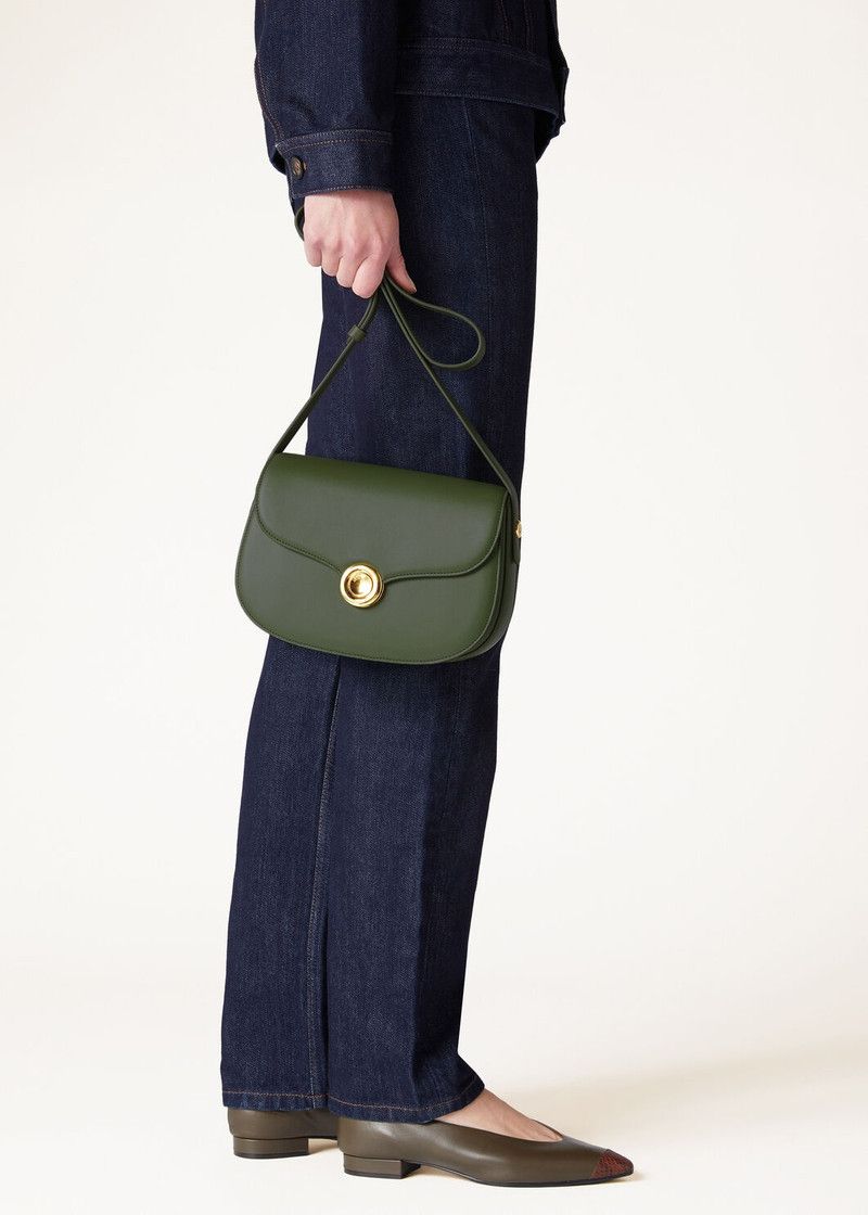 Loro Piana o1srvl11e0526 FAN9607 Size: OS / Small Ghiera Bag in Green Size ONE SIZE - 2 Thumbnail