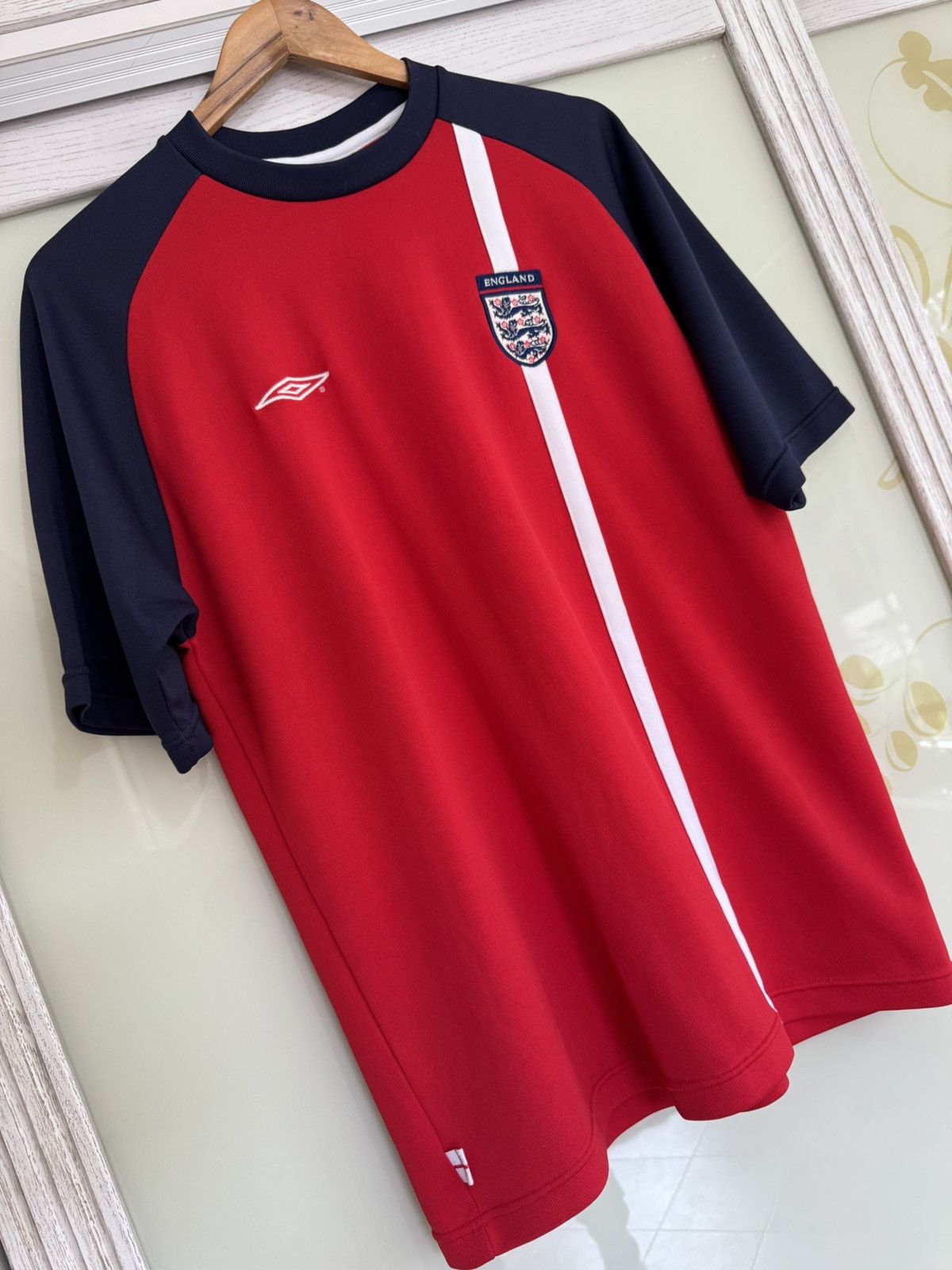 Umbro × Vintage Vintage England 2001-2002 Soccer Training Jersey Football Size US XL / EU 56 / 4 - 4 Thumbnail