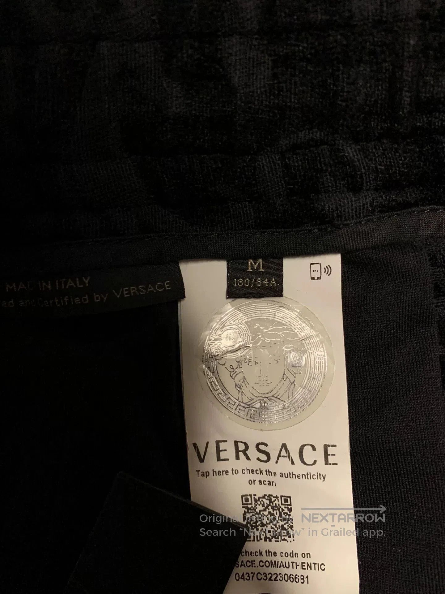 Japanese Brand Versace Men's Baroque Print Casual Pants. Size US 33 - 5 Thumbnail
