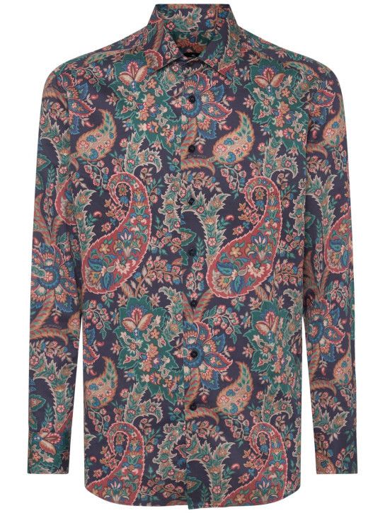 Etro o1lsvrm0425 Shirt in Black Size US S / EU 44-46 / 1 - 1 Thumbnail