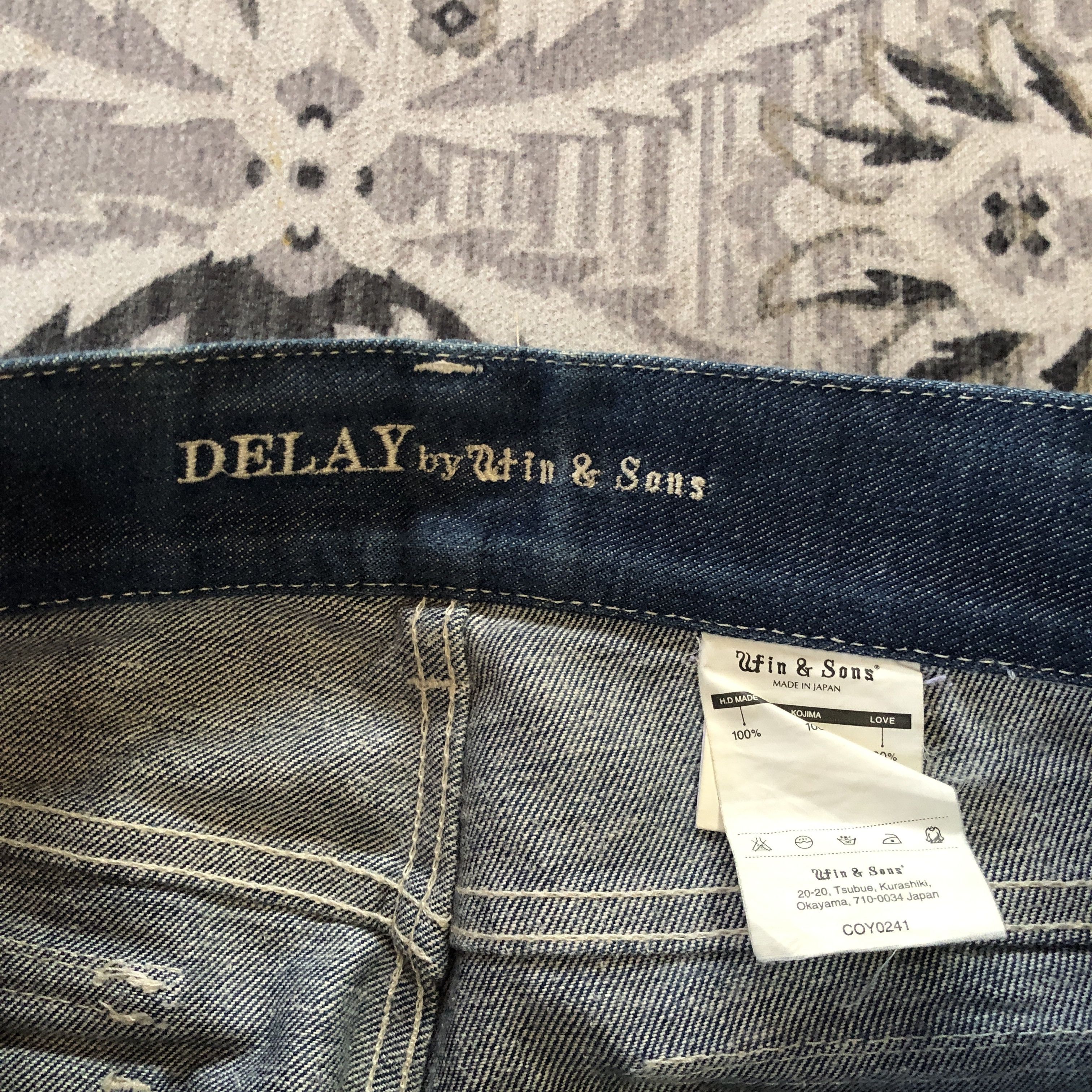 If Six Was Nine DELAY Win & Sons Bush Pants Flared Bootcut Size US 31 - 9 Thumbnail