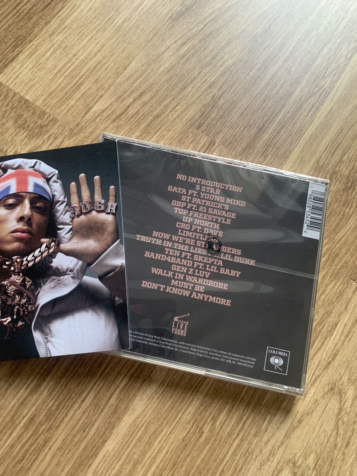 Other UK Central Cee Can't Rush Greatness Signed CD Size ONE SIZE - 4 Thumbnail