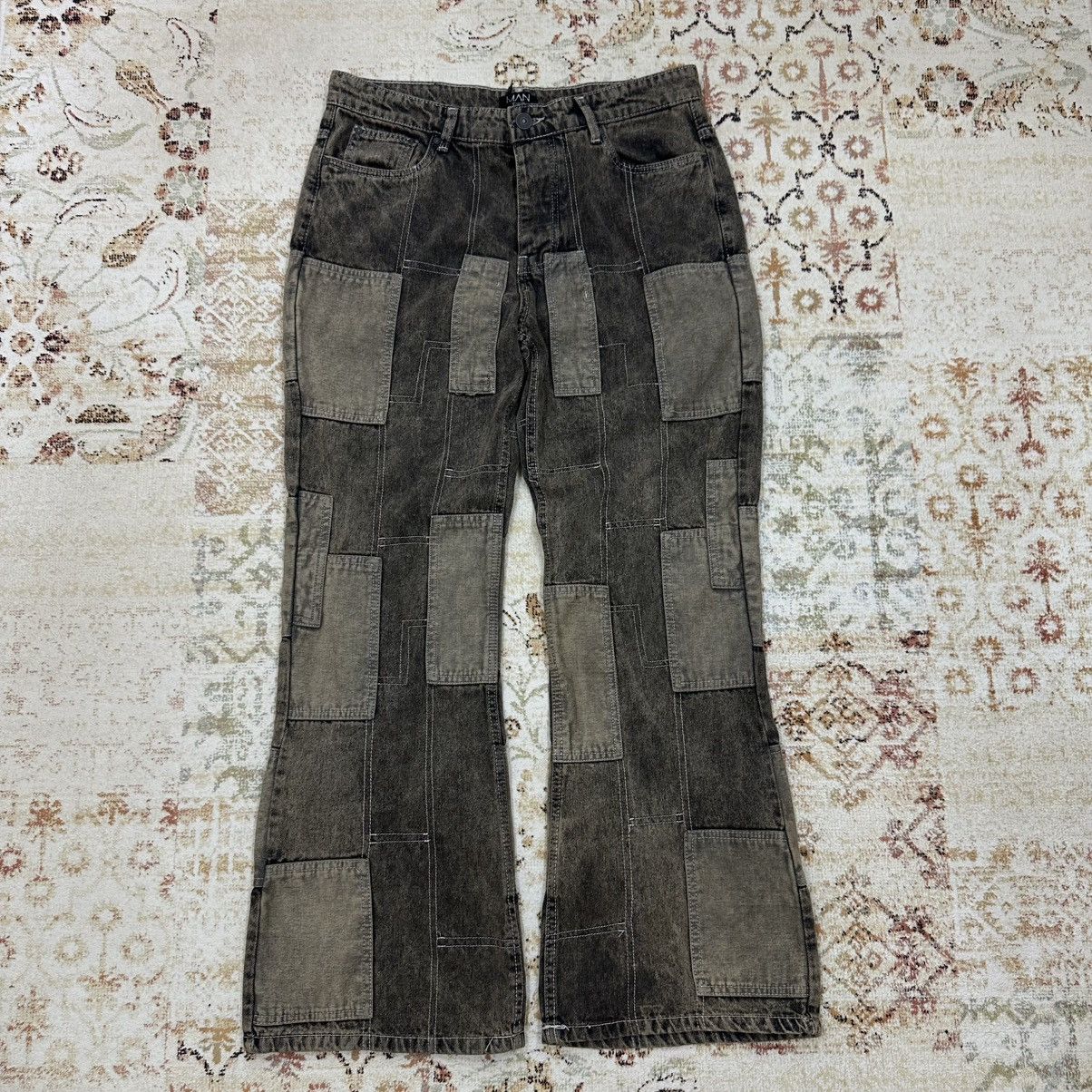Vintage Vintage Mom Jeans Grunge Avantgarde Style Pants Y2K 00s Size 28" / US 6 / IT 42 - 1 Thumbnail