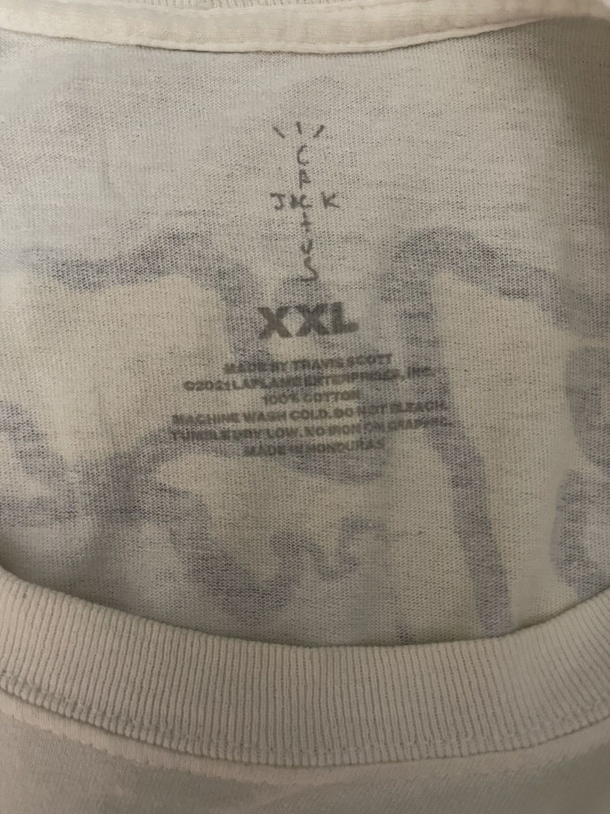 Kaws × Travis Scott Cactus Jack T-shirt Size US XXL / EU 58 / 5 - 3 Thumbnail