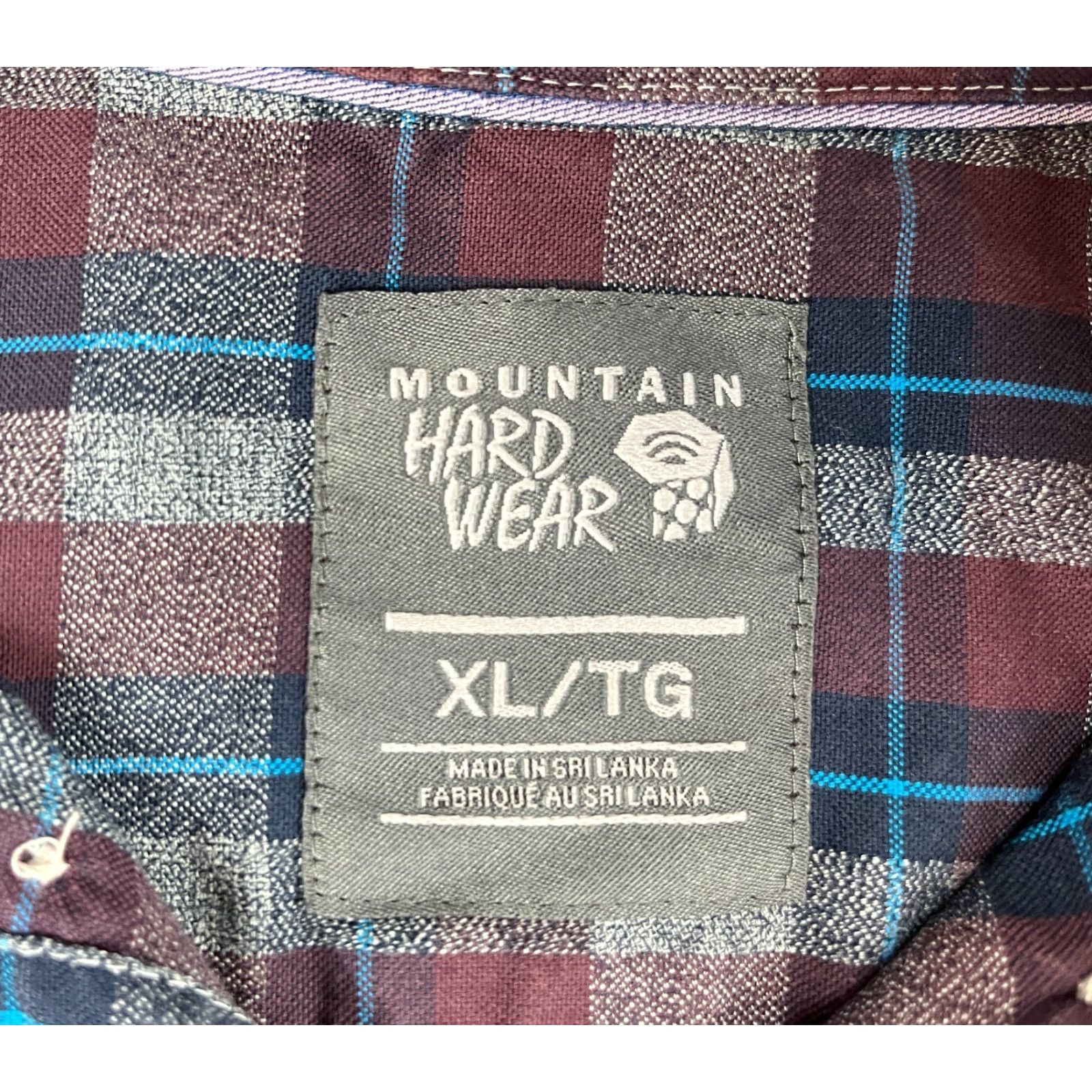 Mountain Hardwear VINTAGE Mountain Hardwear Button-Down Flannel Shirt Plaid XL Mens Size US XL / EU 56 / 4 - 6 Thumbnail