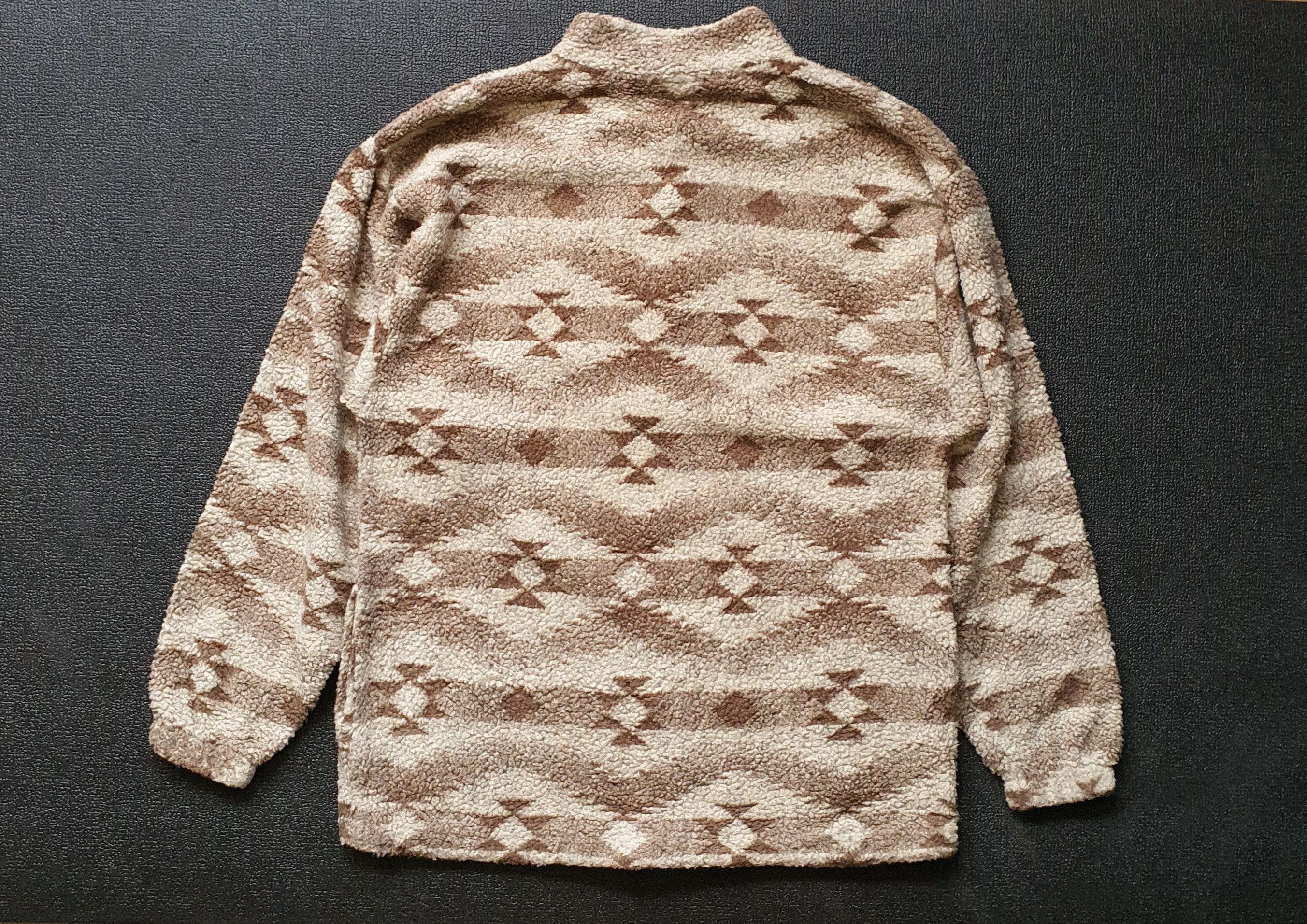 Native × Vintage 90s Newport Beach E.M.I fleece native sweater size L Size US L / EU 52-54 / 3 - 3 Thumbnail