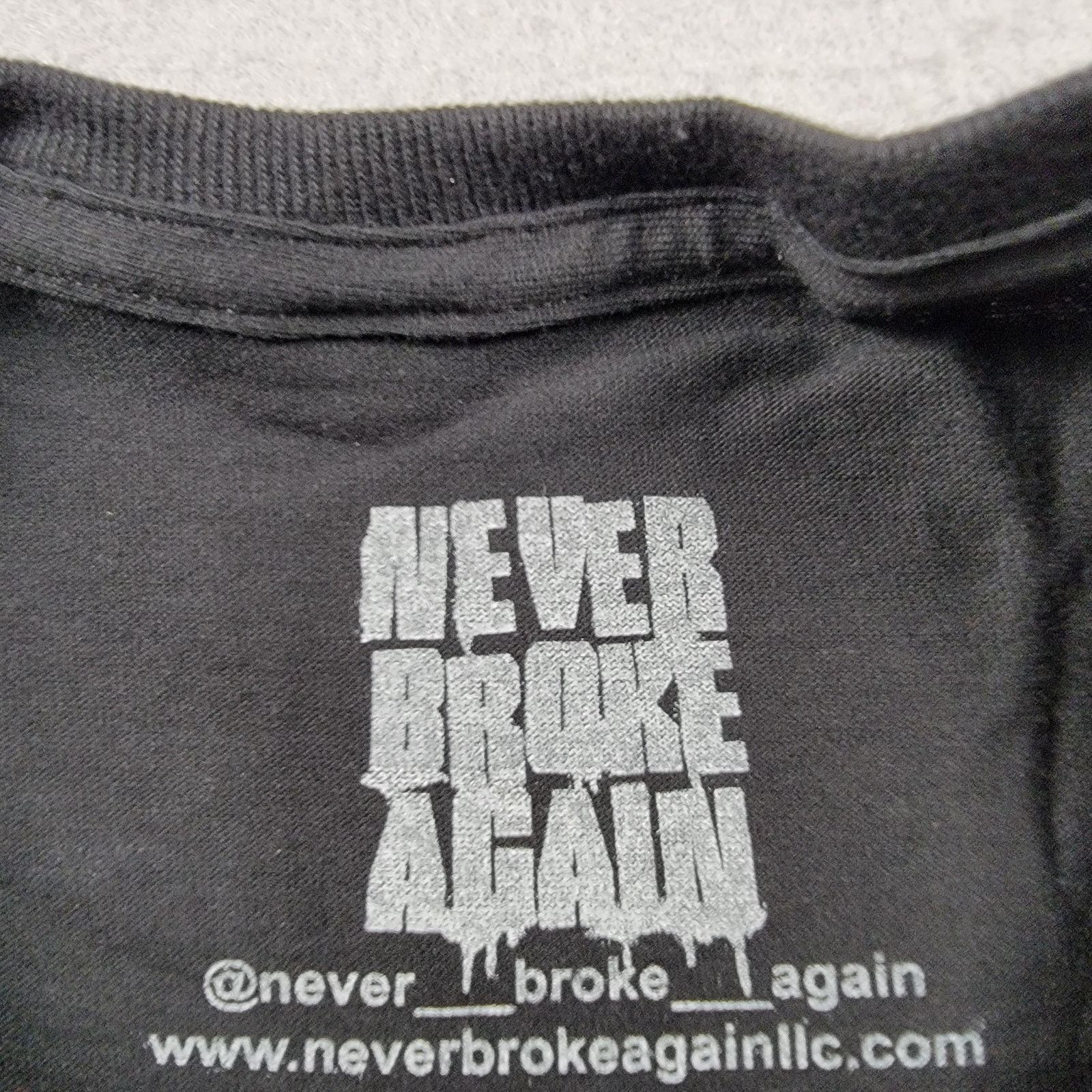 NBA Young Boy Never Broke Again Casino Tshirt Black Sz XL Size US XL / EU 56 / 4 - 3 Thumbnail