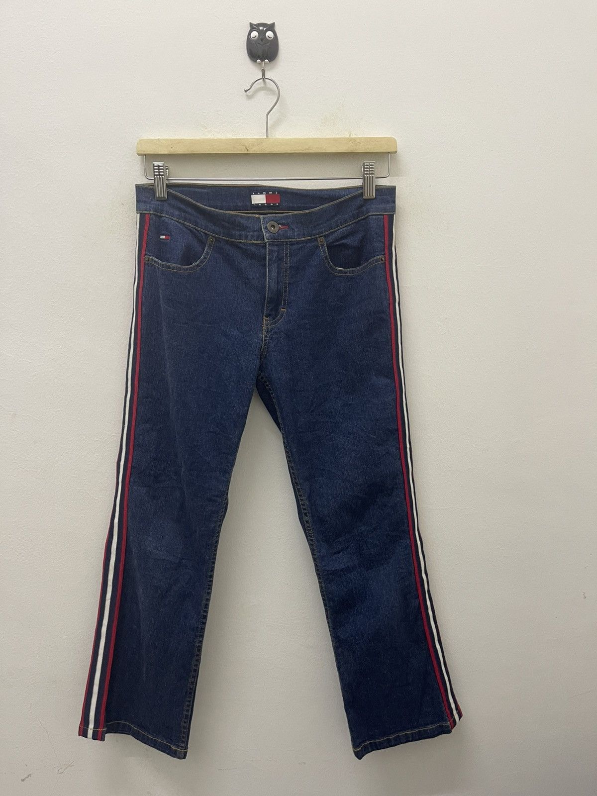 Tommy Jeans Rare Vintage TOMMY JEANS Side Taped Size 28" / US 6 / IT 42 - 1 Thumbnail