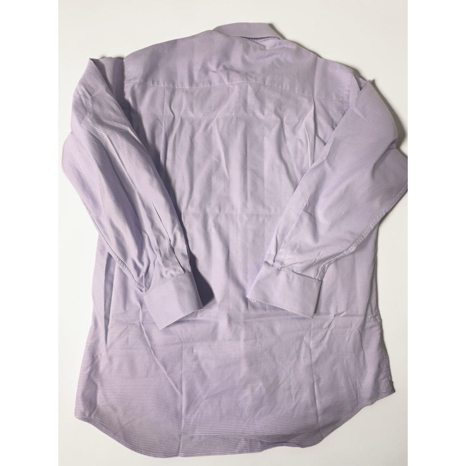 David Donahue David Donahue Shirt Mens 16 32/33 Purple Geometric Button Up Size US M / EU 48-50 / 2 - 4 Thumbnail
