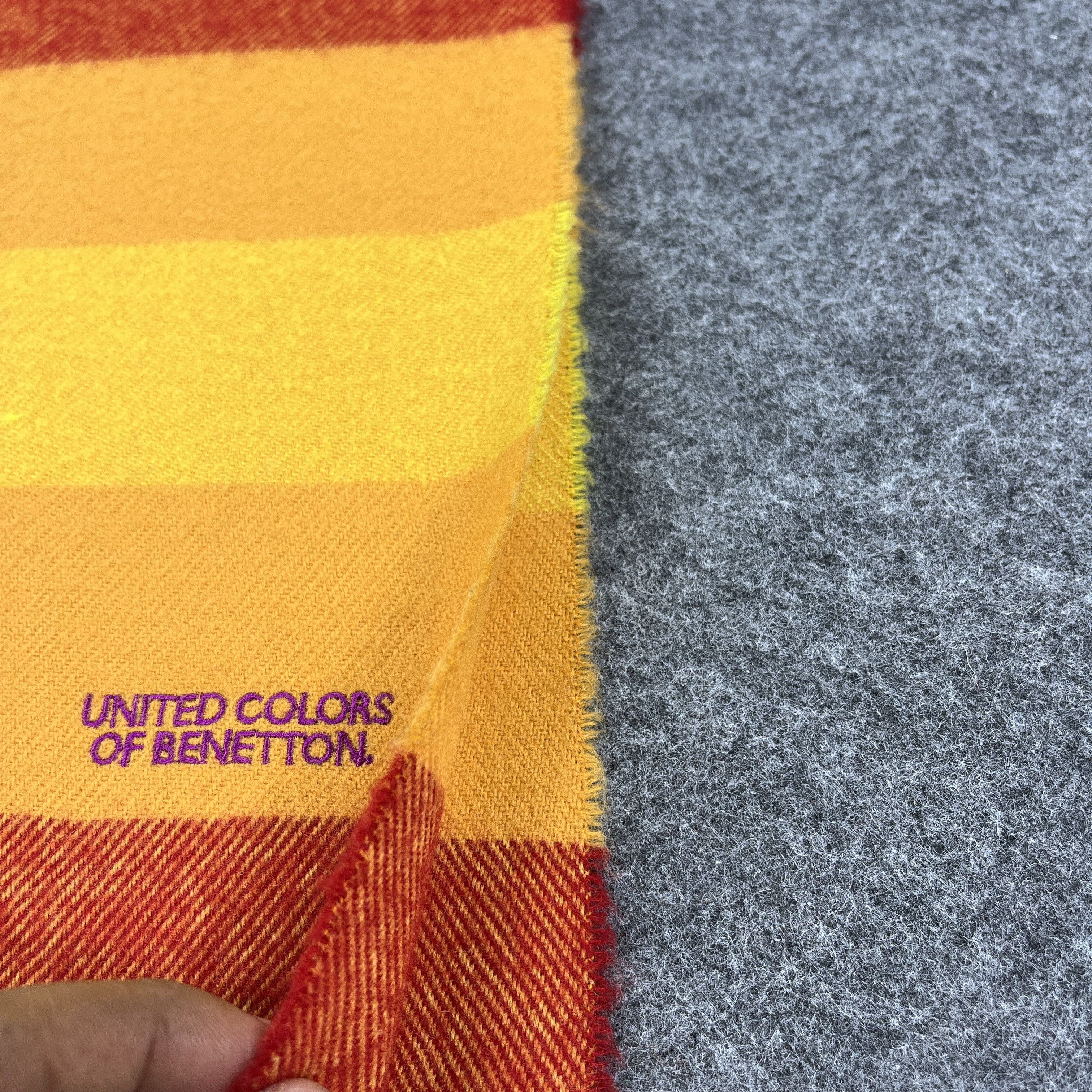 United Colors Of Benetton United Colors Of Benetton Scarf / Muffler / Neckwear T1009 Size ONE SIZE - 6 Thumbnail
