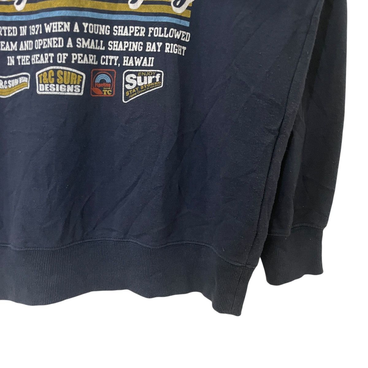 Japanese Brand Vintage T&C Surf Design Zipper Ups Sweatshirt Size US M / EU 48-50 / 2 - 11 Thumbnail