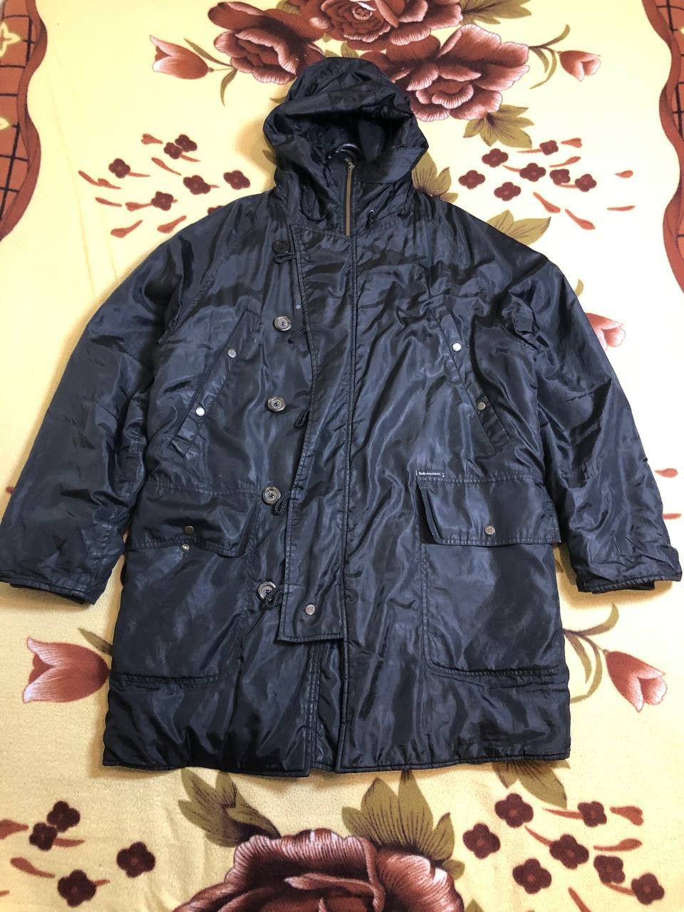 Dolce & Gabbana Men's Dolce&Gabbana Black Hooded Storm Parka Size US XL / EU 56 / 4 - 1 Thumbnail
