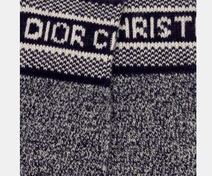 Dior o1w1db10325 Size: OS / 15DW Gloves in Navy Blue Size ONE SIZE - 3 Thumbnail