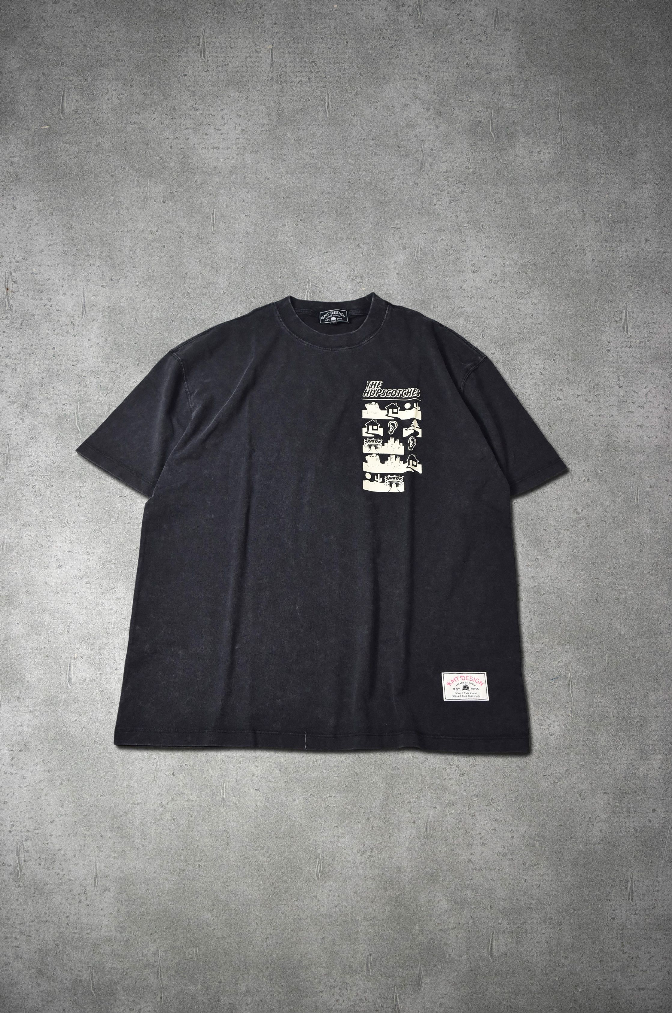 image of X Art Art Graphic Tee T-Shirt 9-2-9 80.5 in Black, Men's (Size Large)