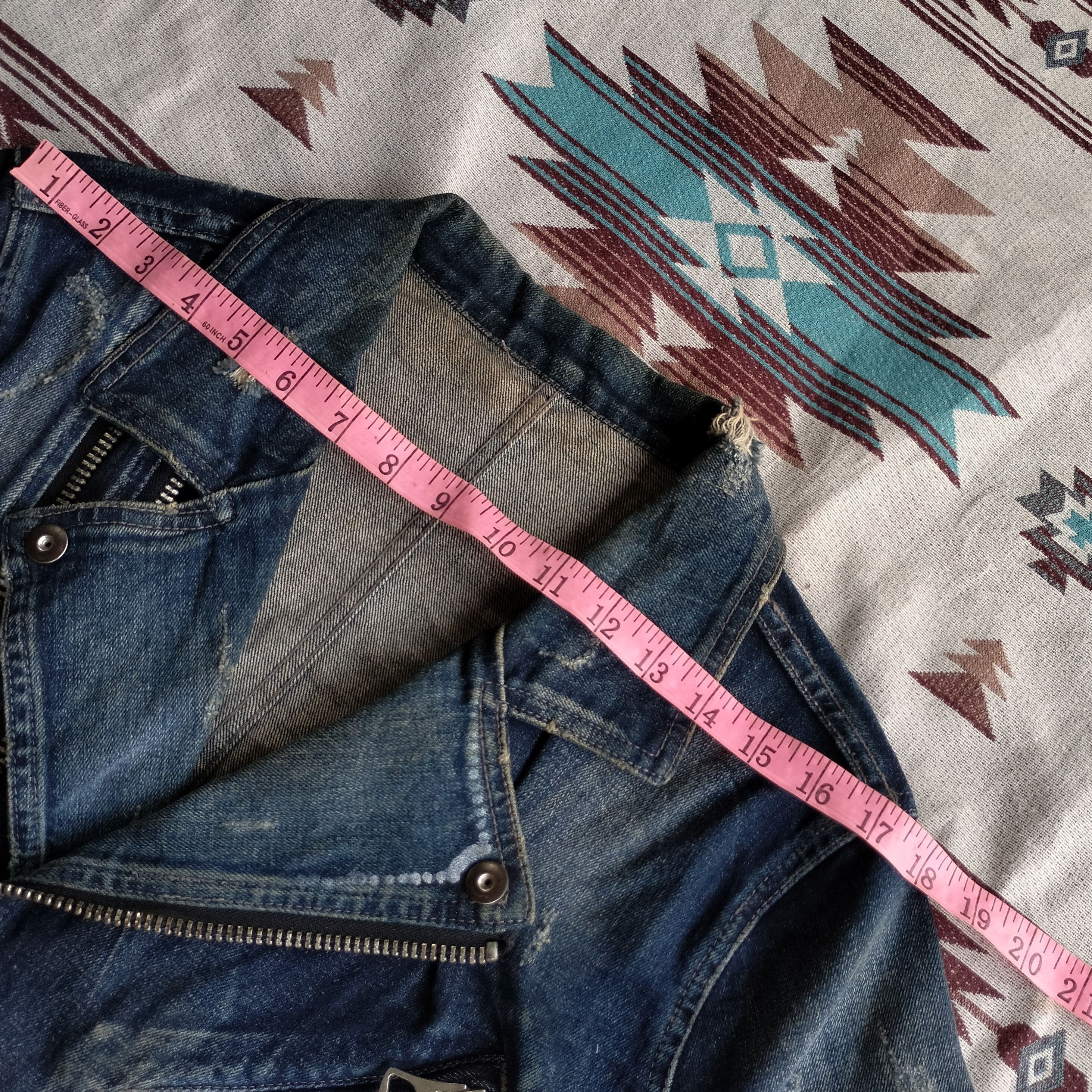 semanticdesign SemanticDesign rock double collar denim jacket Size US M / EU 48-50 / 2 - 15 Thumbnail