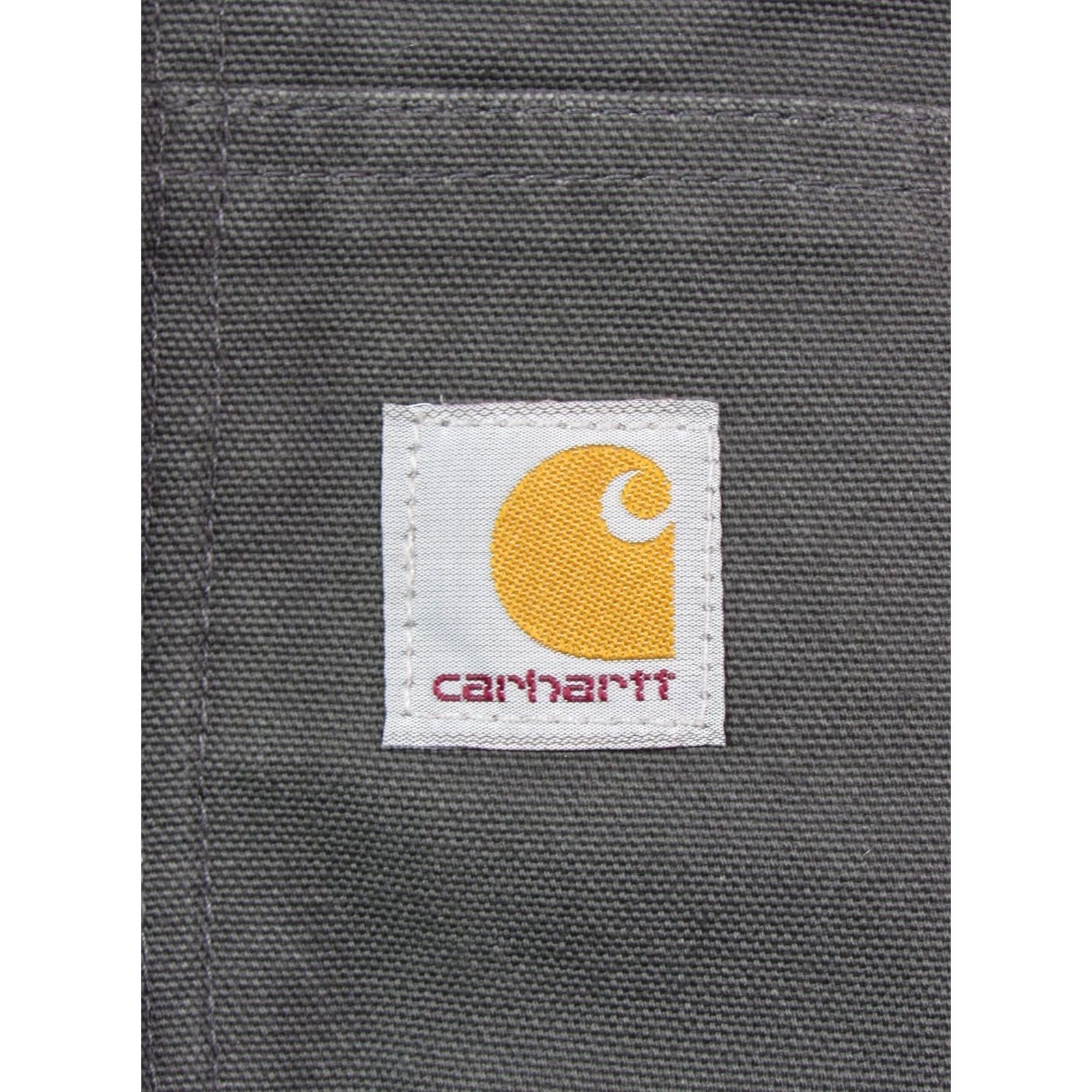 Carhartt VINTAGE Carhartt Jacket Men’s Faded Black Hooded Full Zip Workwear Duck Canvas 3XL Size US XXL / EU 58 / 5 - 3 Thumbnail